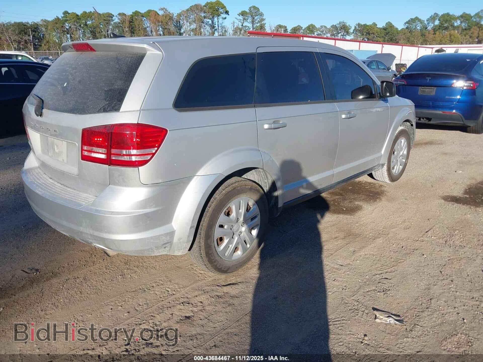 2013 DODGE JOURNEY - VIN: 3C4PDCAB3DT728585 - Фото 4