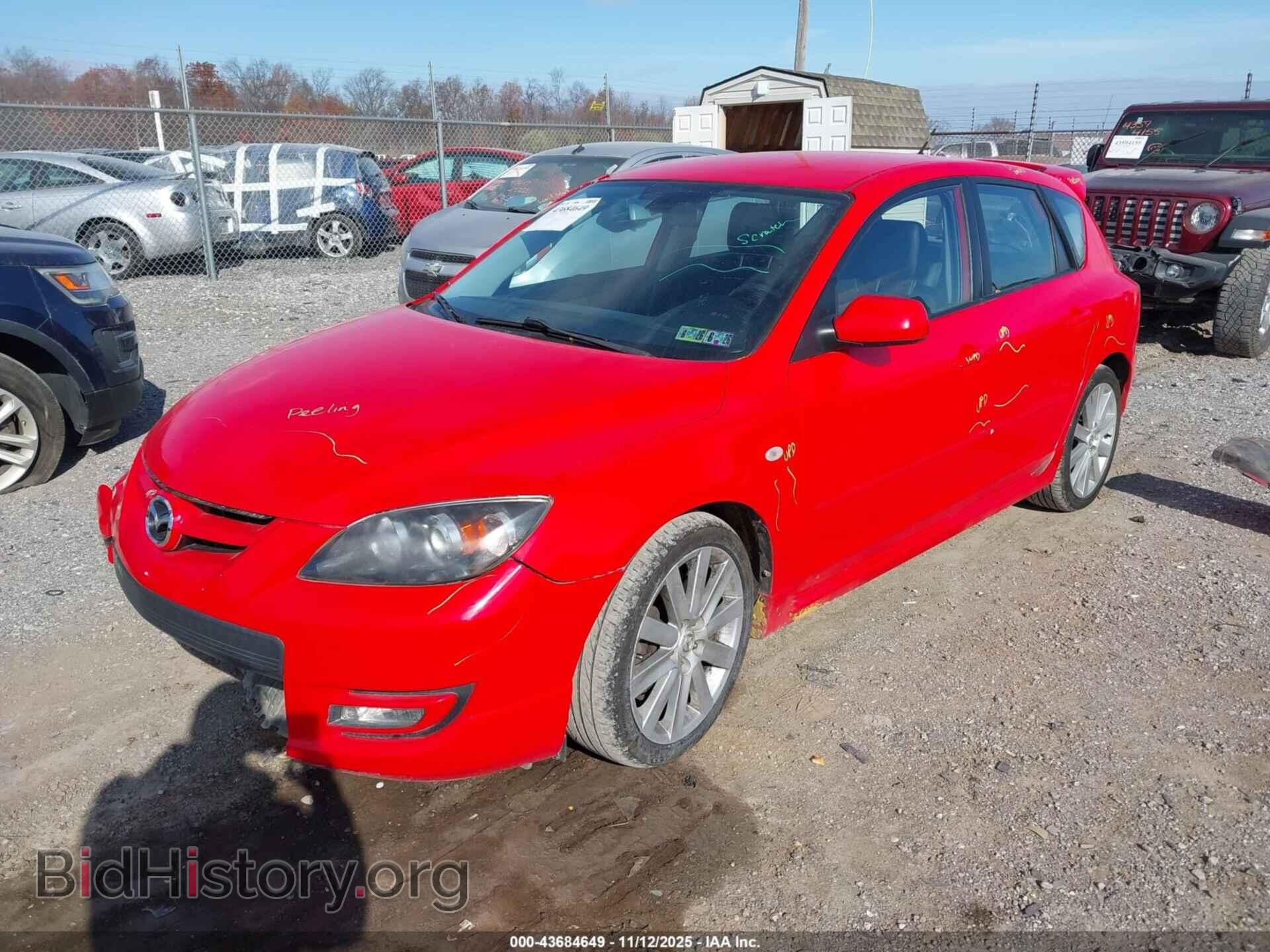 2008 MAZDA MAZDASPEED3 - VIN: JM1BK34M281167239 - Фото 2