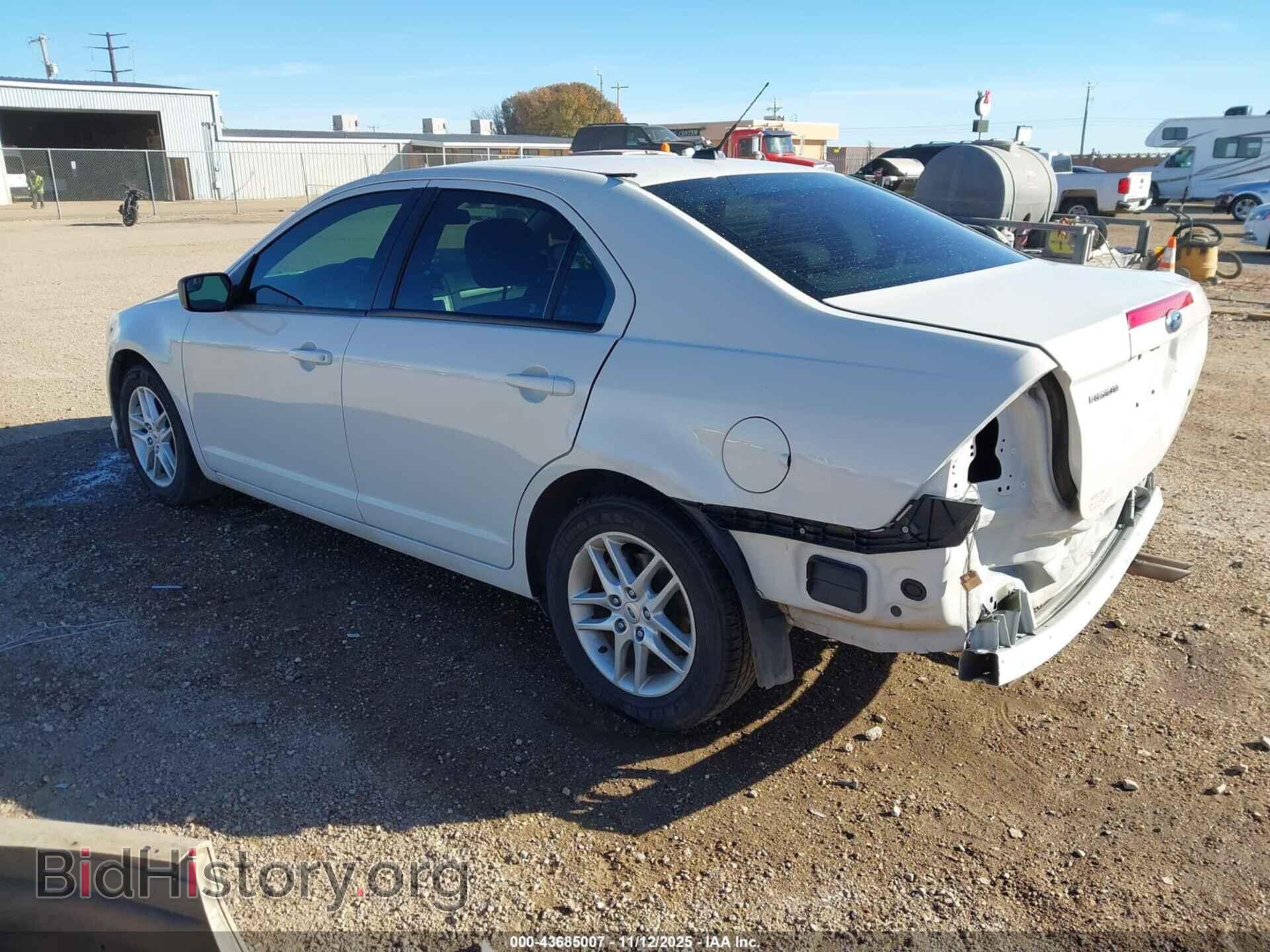 2012 FORD FUSION - VIN: 3FAHP0GA2CR275487 - Фото 3