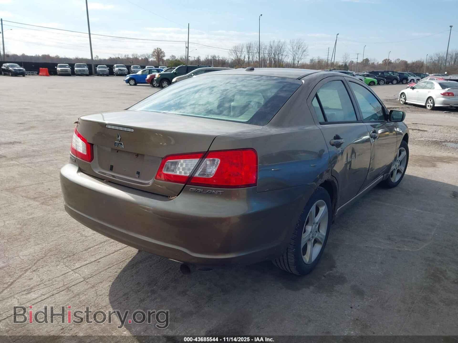 2009 MITSUBISHI GALANT - VIN: 4A3AB56F89E009355 - Фото 4