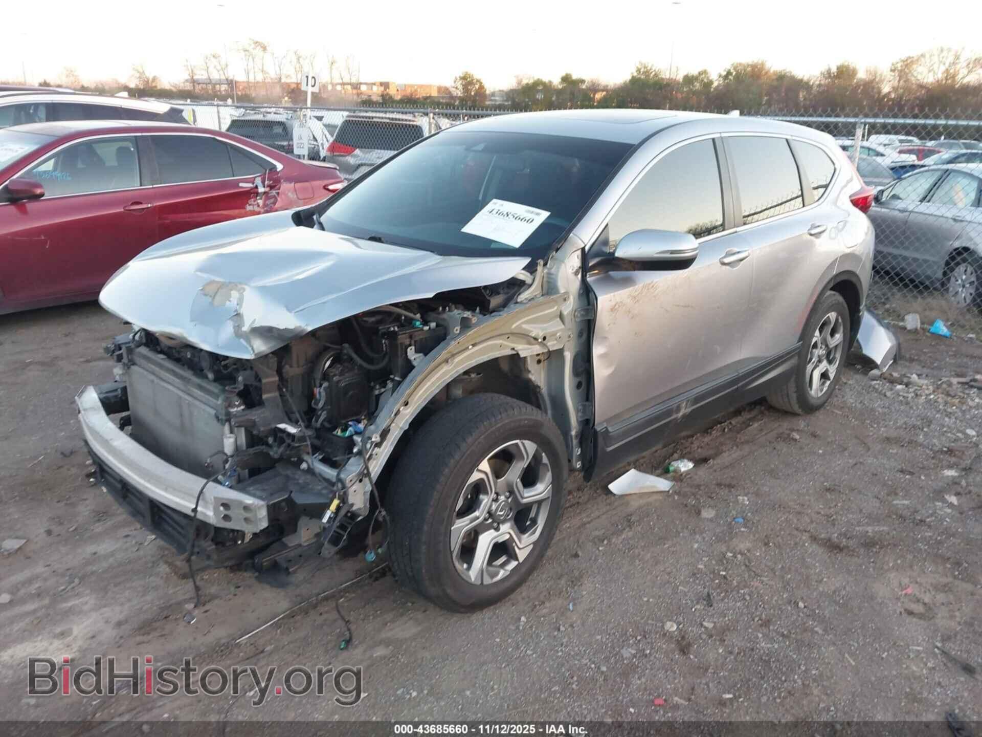 2019 HONDA CR-V - VIN: 2HKRW1H56KH516333 - Фото 2