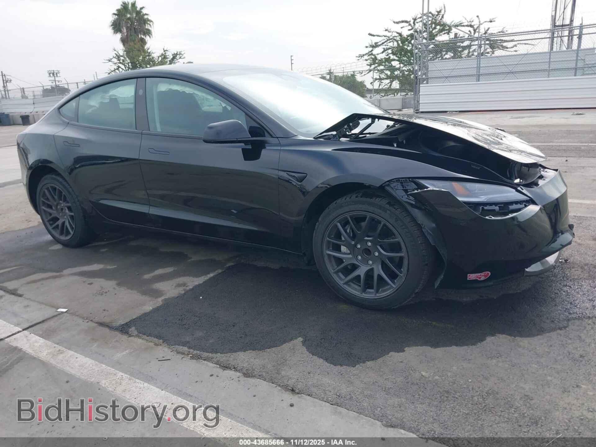 Photo 5YJ3E1EAXRF868625 - TESLA MODEL 3 2024