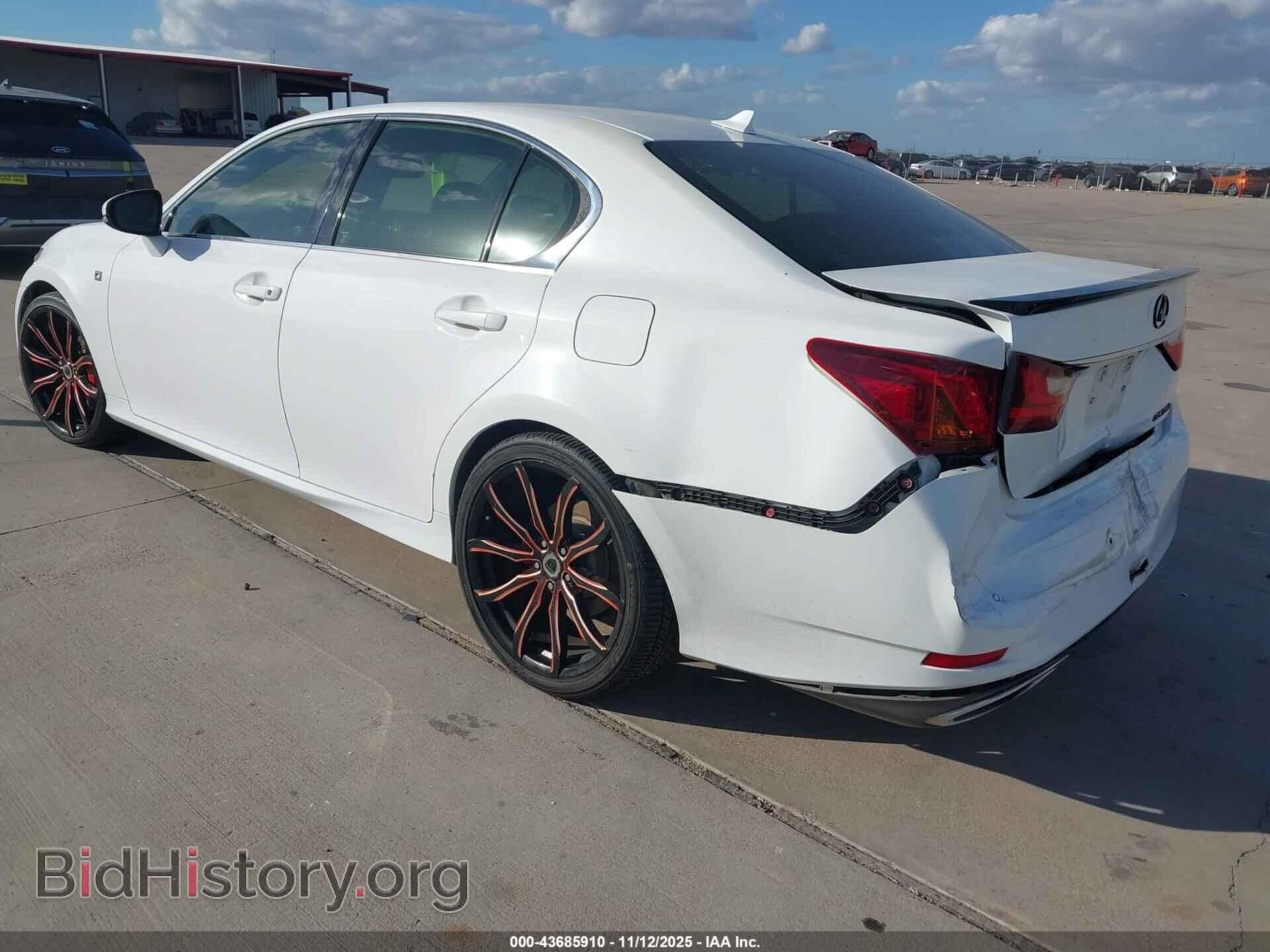 2014 LEXUS GS 350 - VIN: JTHBE1BL3E5036751 - Фото 3