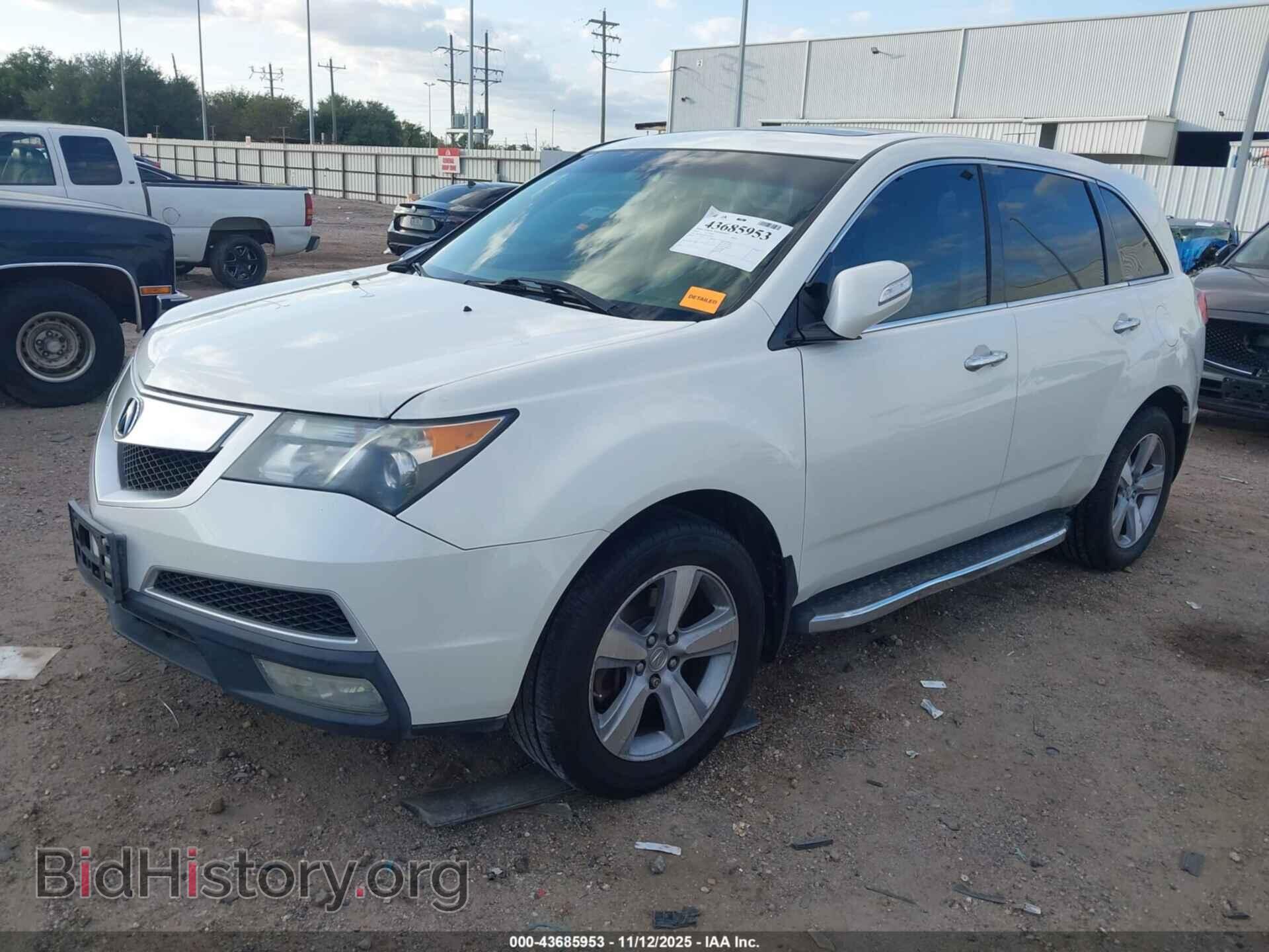 2012 ACURA MDX - VIN: 2HNYD2H29CH519034 - Фото 2