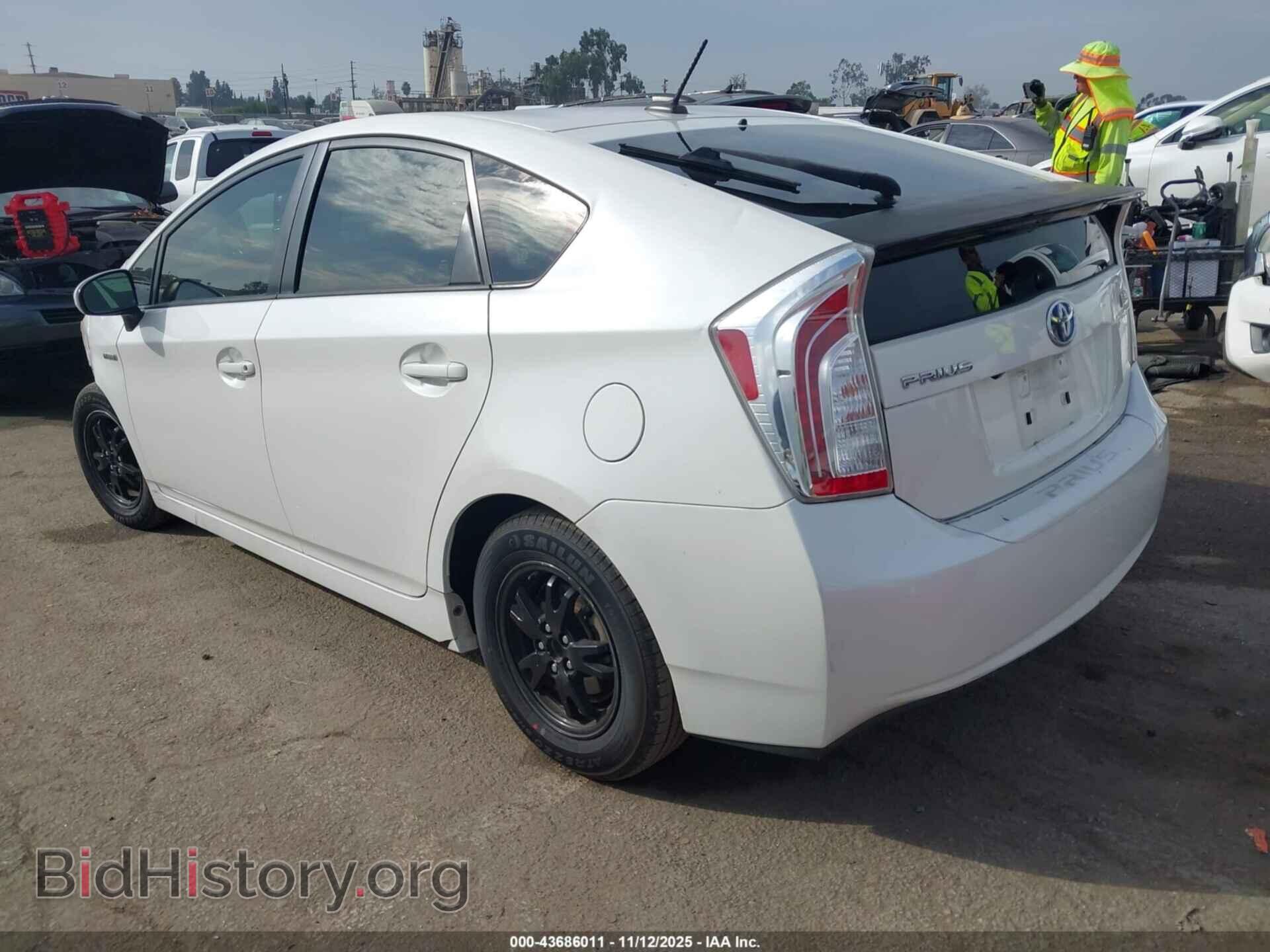 2014 TOYOTA PRIUS - VIN: JTDKN3DU4E1772012 - Фото 3