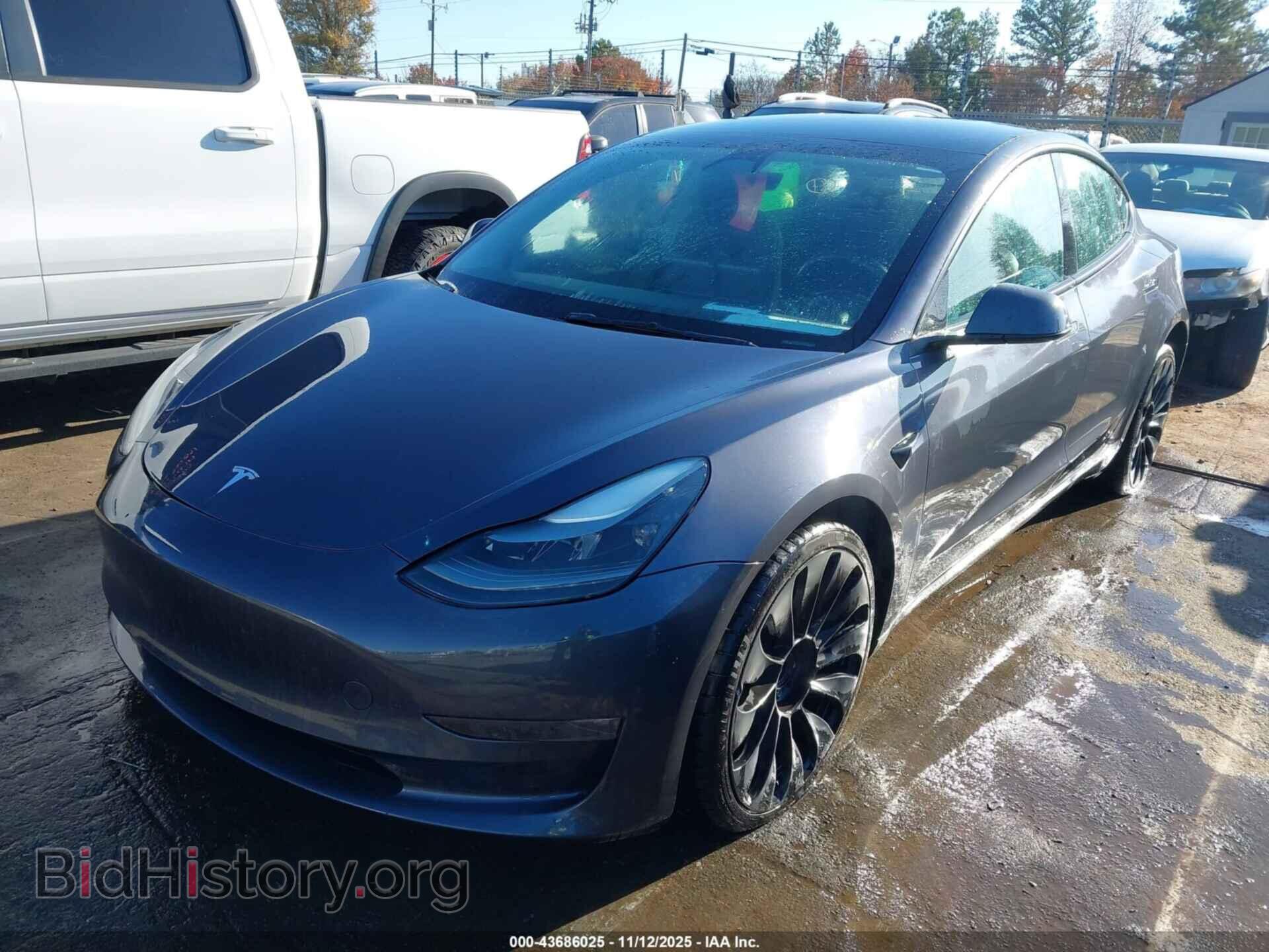 2023 TESLA MODEL 3 - VIN: 5YJ3E1EC0PF488692 - Фото 2