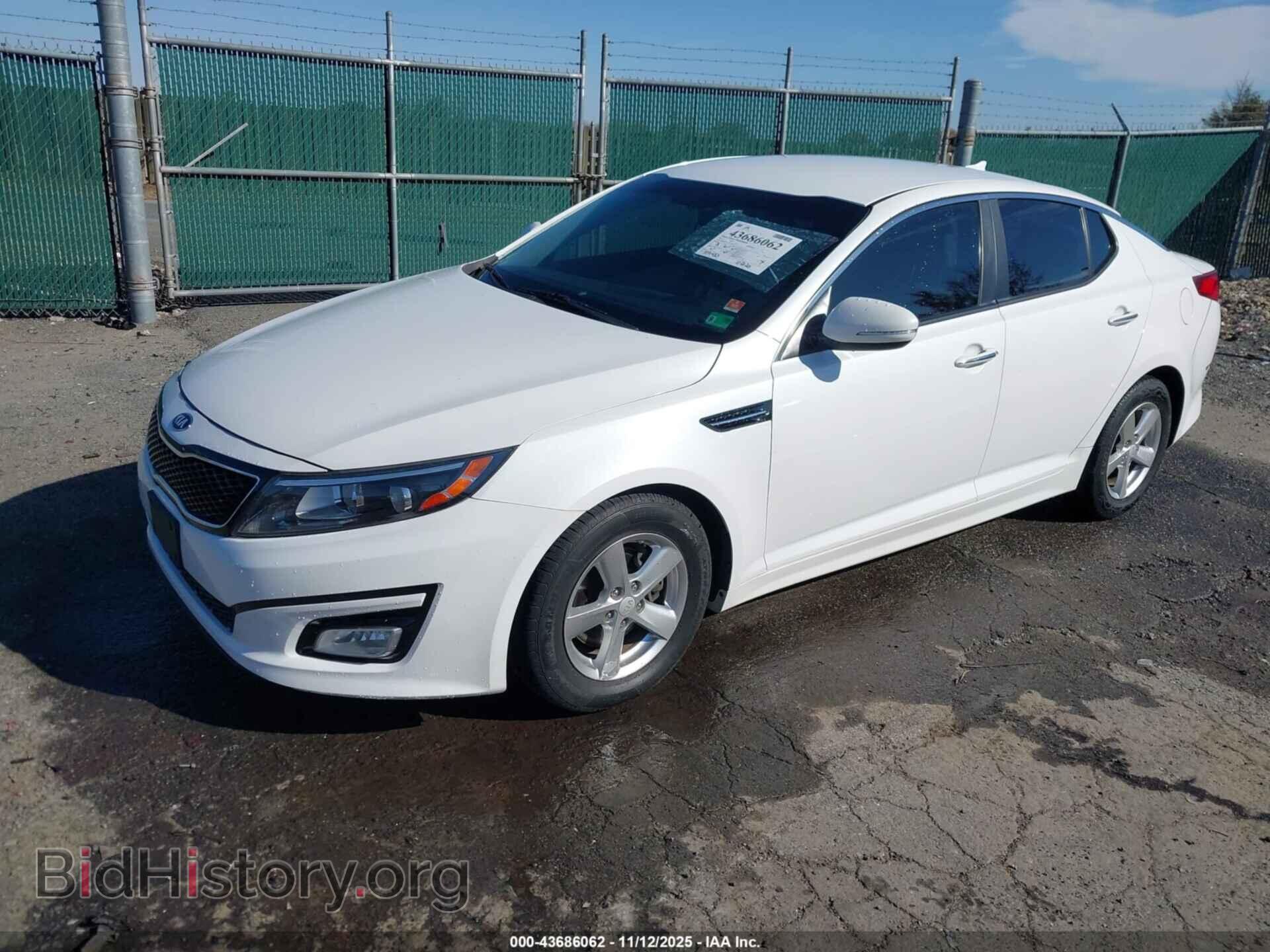 2015 KIA OPTIMA - VIN: KNAGM4A78F5663721 - Photo 2