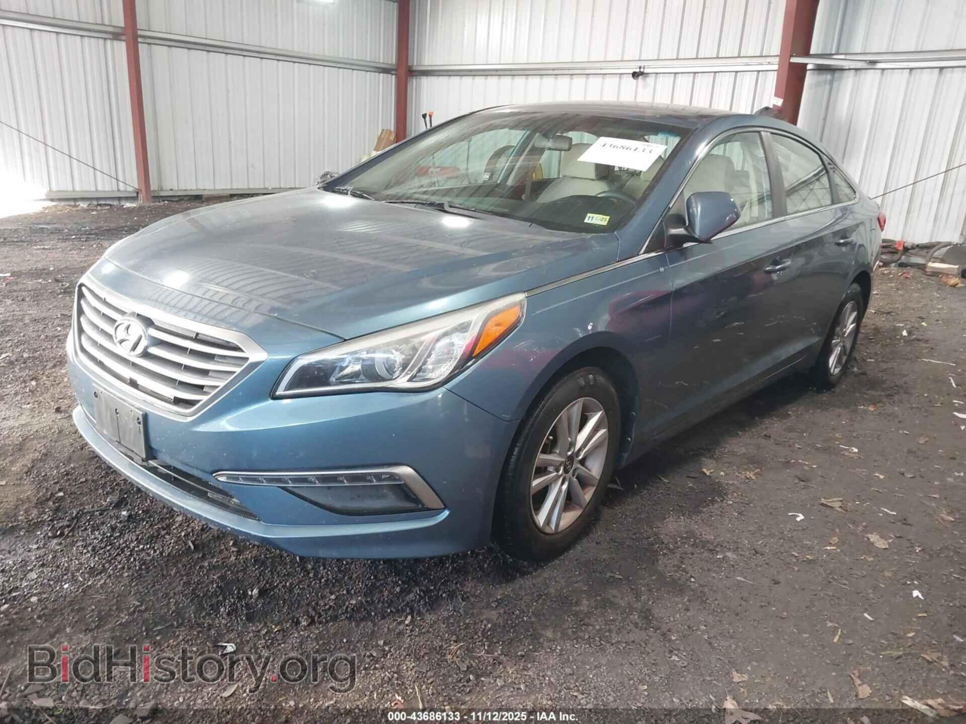 2015 HYUNDAI SONATA - VIN: 5NPE24AF5FH046736 - Фото 2