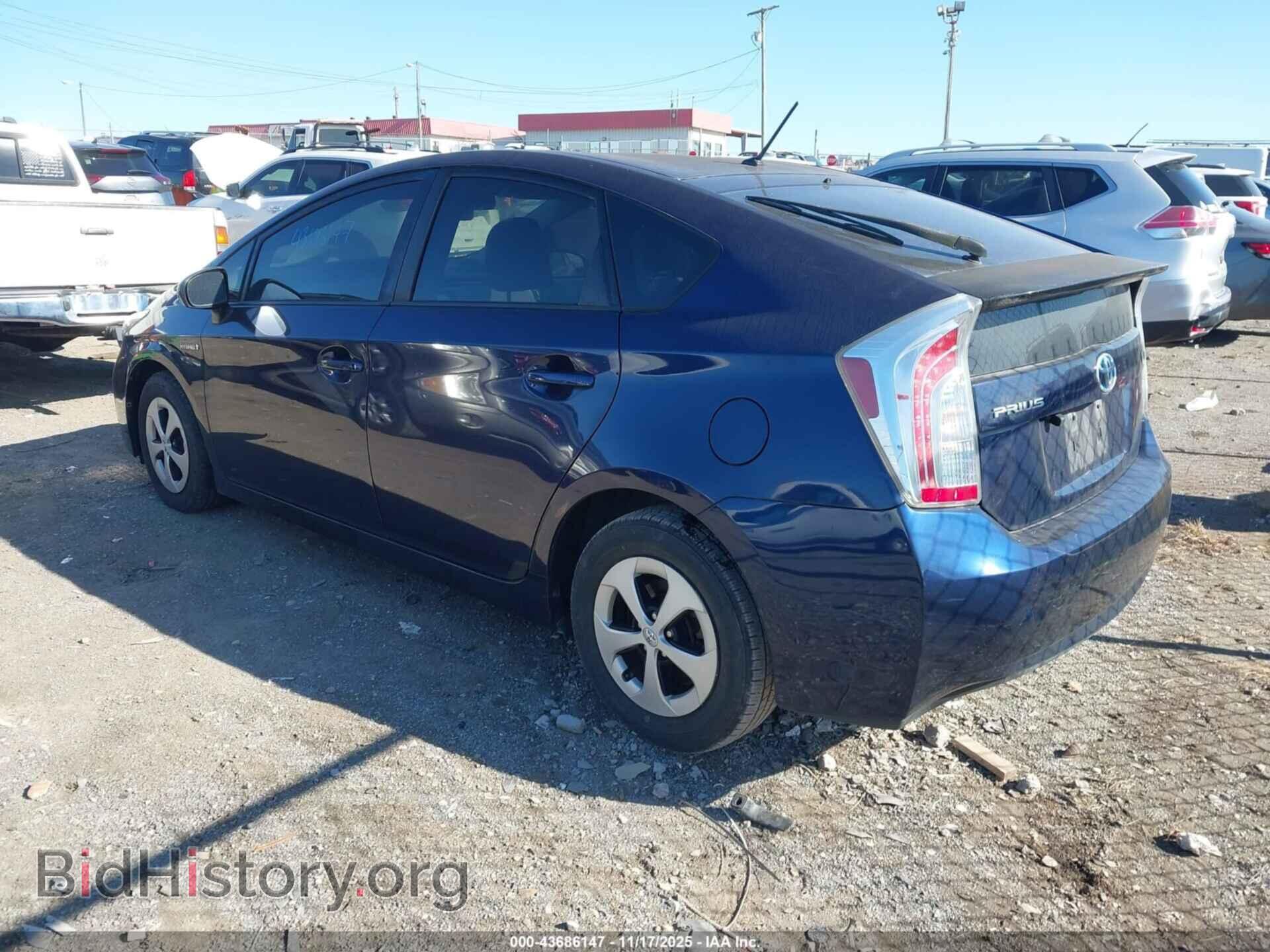 2013 TOYOTA PRIUS - VIN: JTDKN3DU8D0350961 - Фото 3