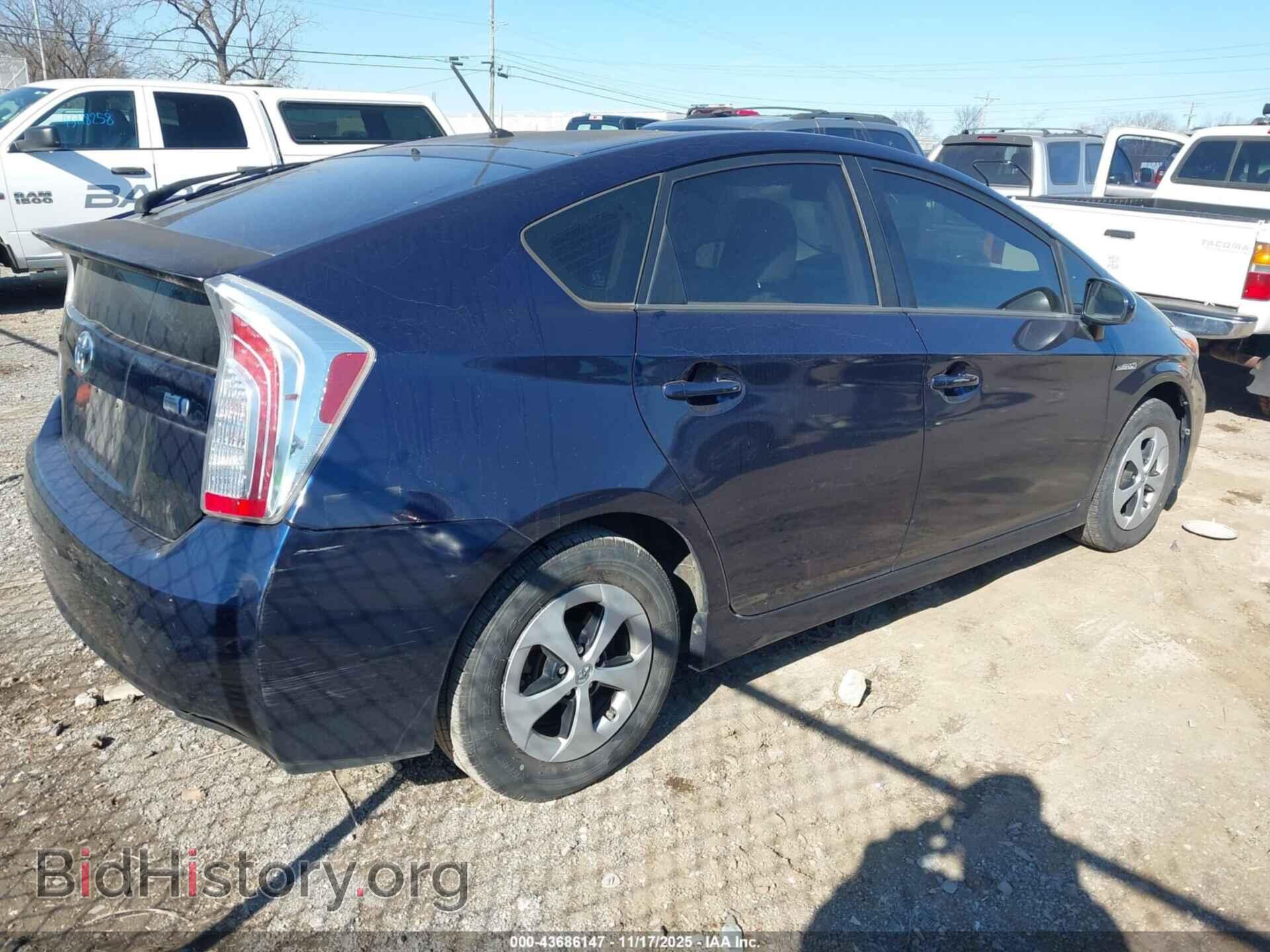 2013 TOYOTA PRIUS - VIN: JTDKN3DU8D0350961 - Фото 4