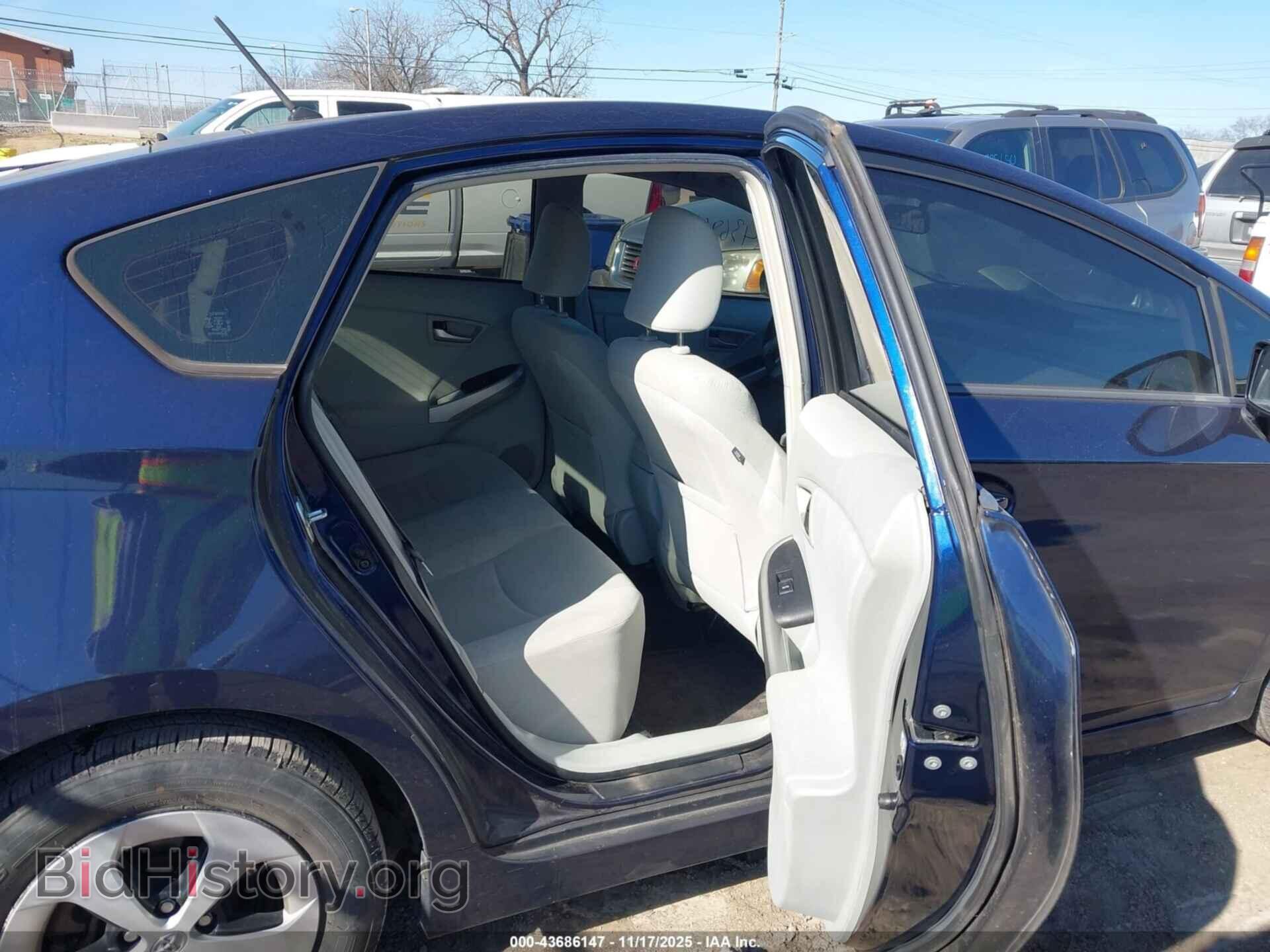 2013 TOYOTA PRIUS - VIN: JTDKN3DU8D0350961 - Фото 8