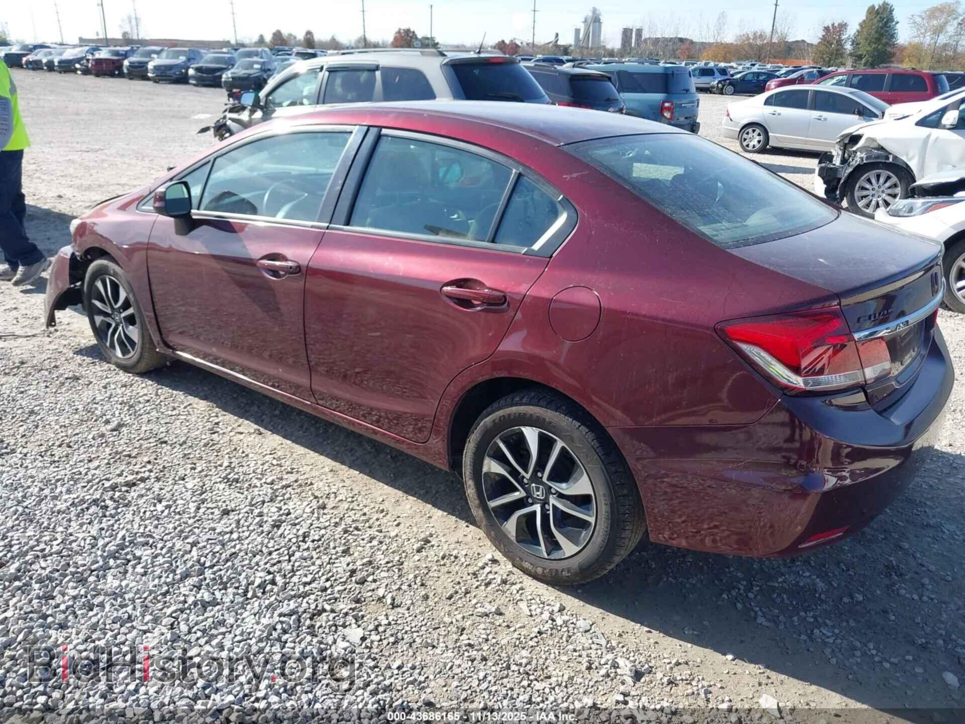 2013 HONDA CIVIC - VIN: 2HGFB2F50DH600930 - Фото 3