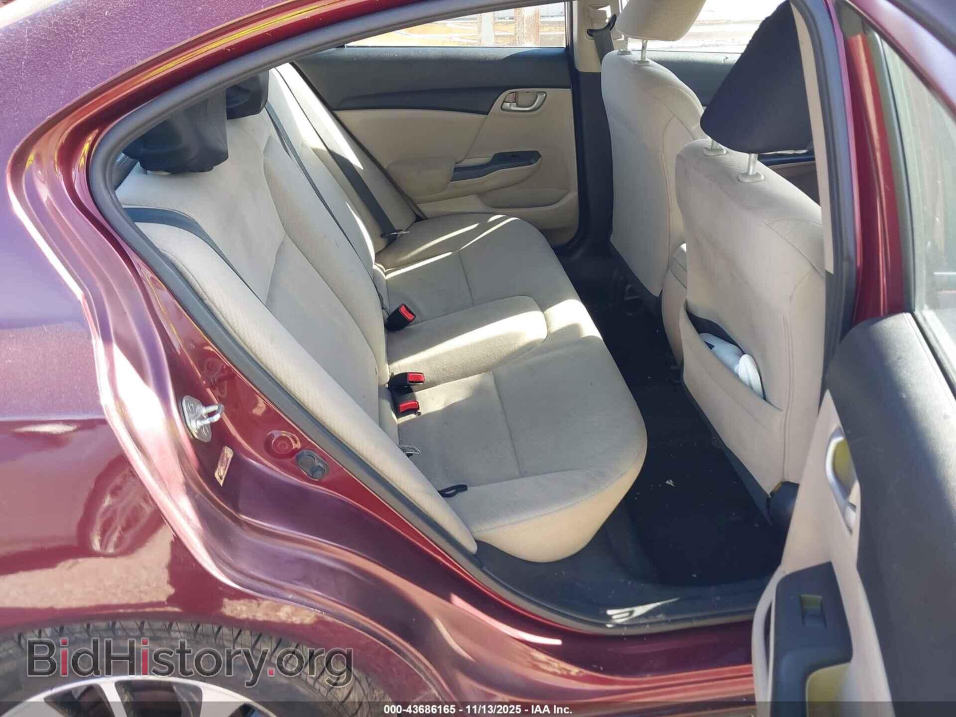 2013 HONDA CIVIC - VIN: 2HGFB2F50DH600930 - Фото 8