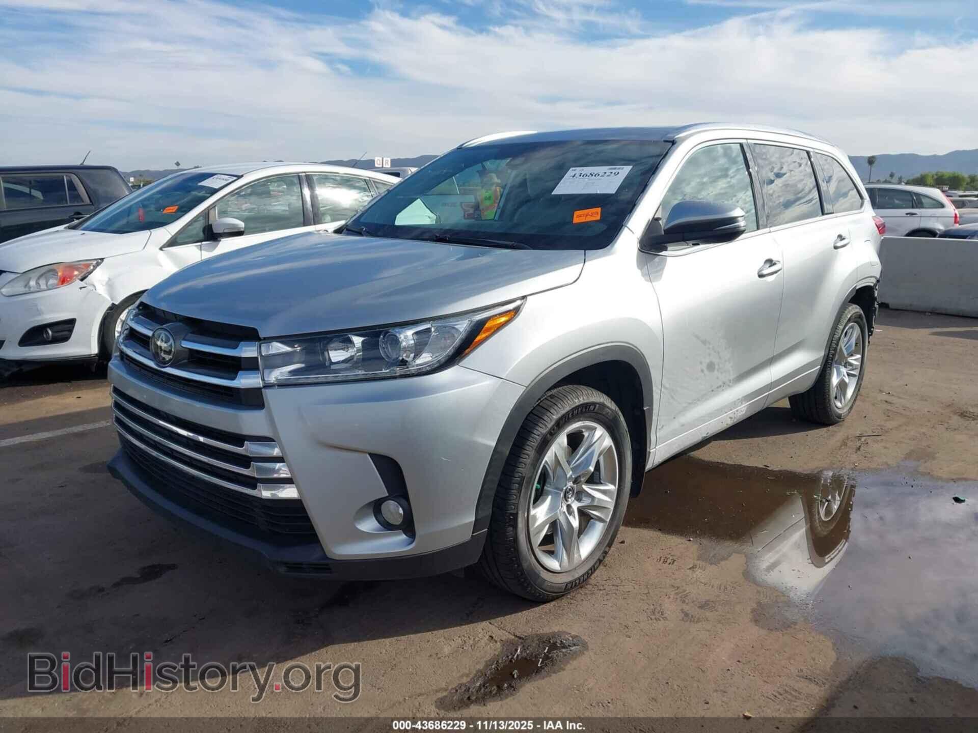 2018 TOYOTA HIGHLANDER - VIN: 5TDDZRFH7JS487544 - Фото 2