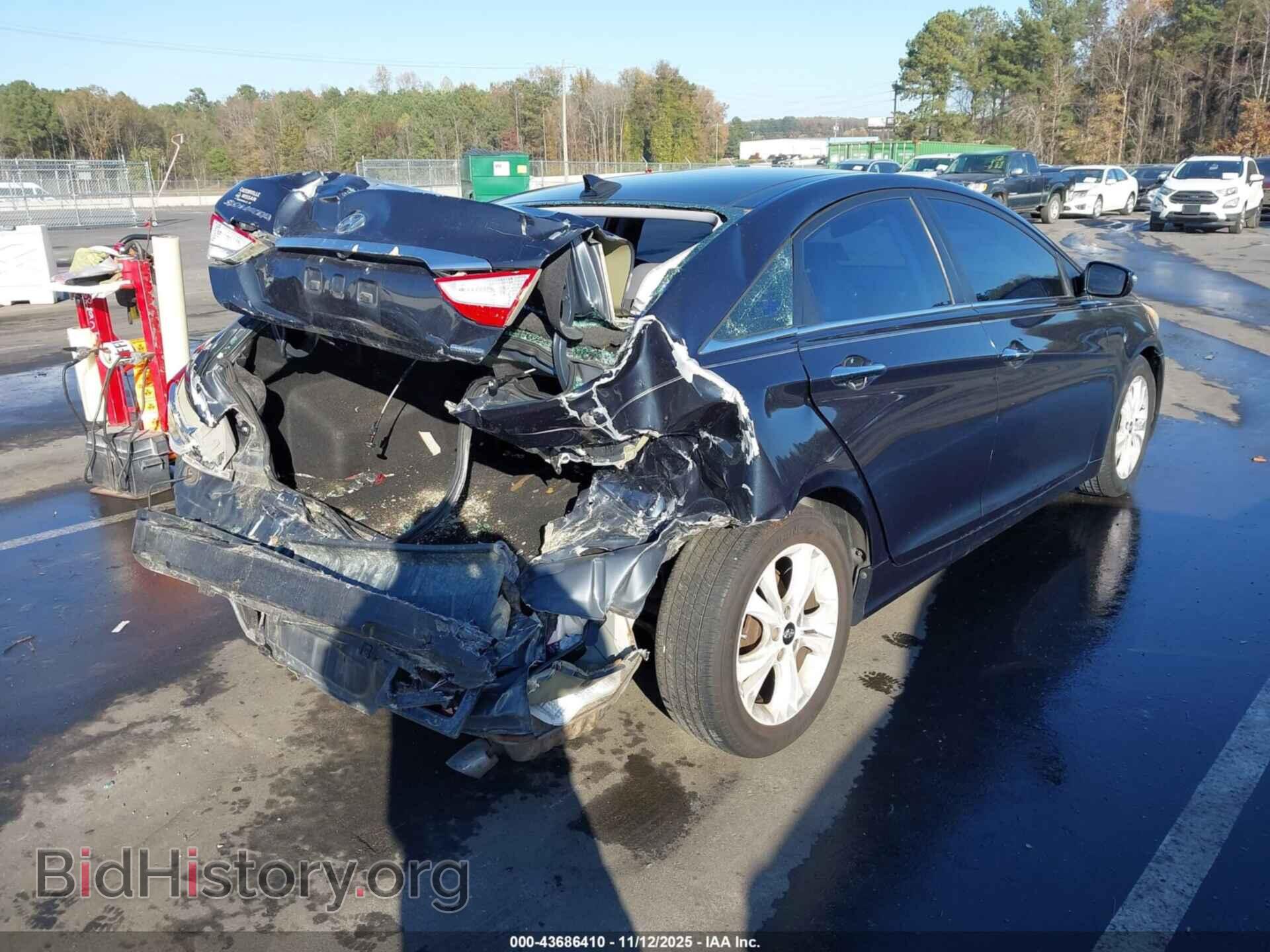 2013 HYUNDAI SONATA - VIN: 5NPEC4AC5DH597846 - Фото 4