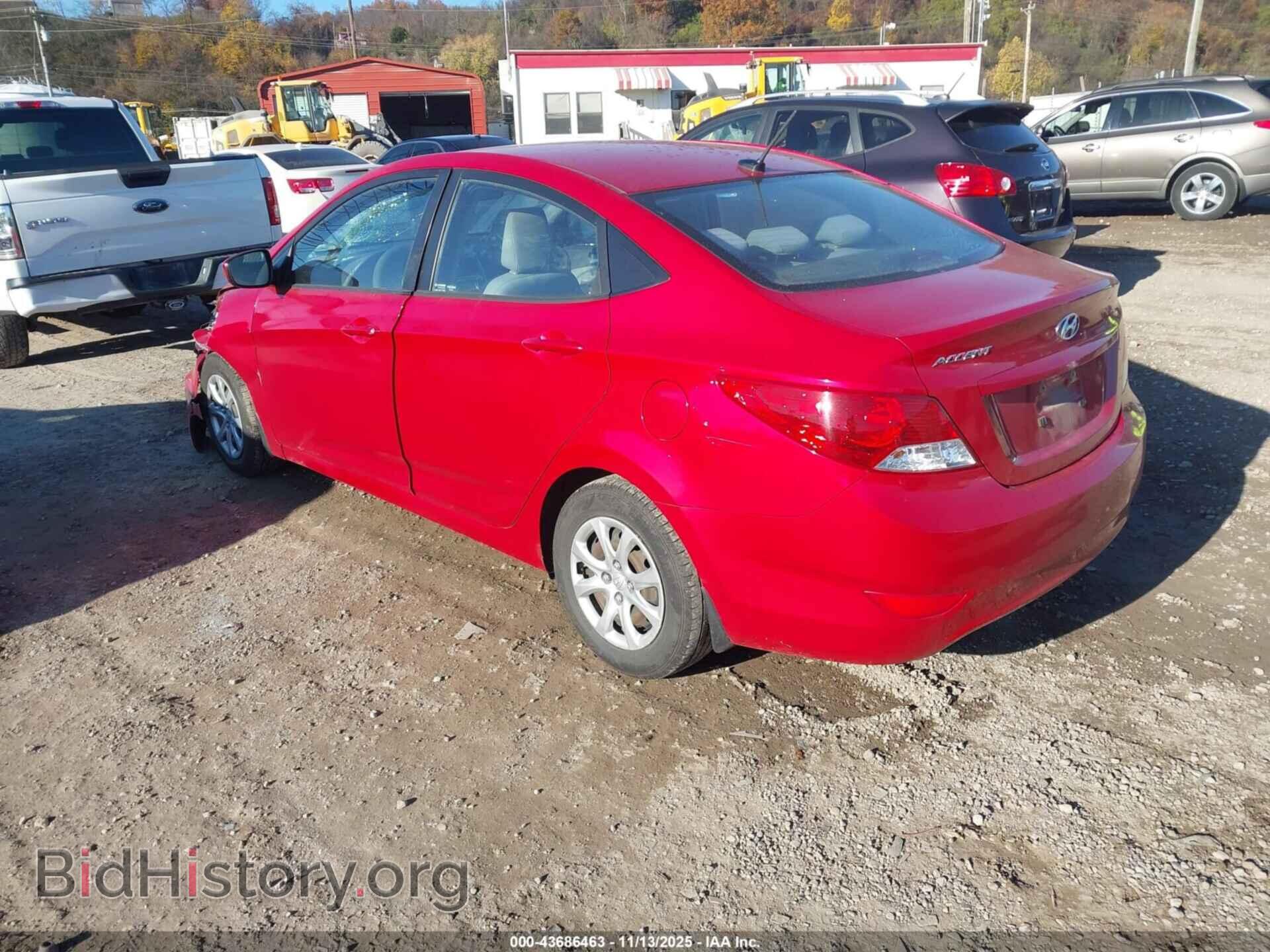 2013 HYUNDAI ACCENT - VIN: KMHCT4AE3DU516451 - Фото 3