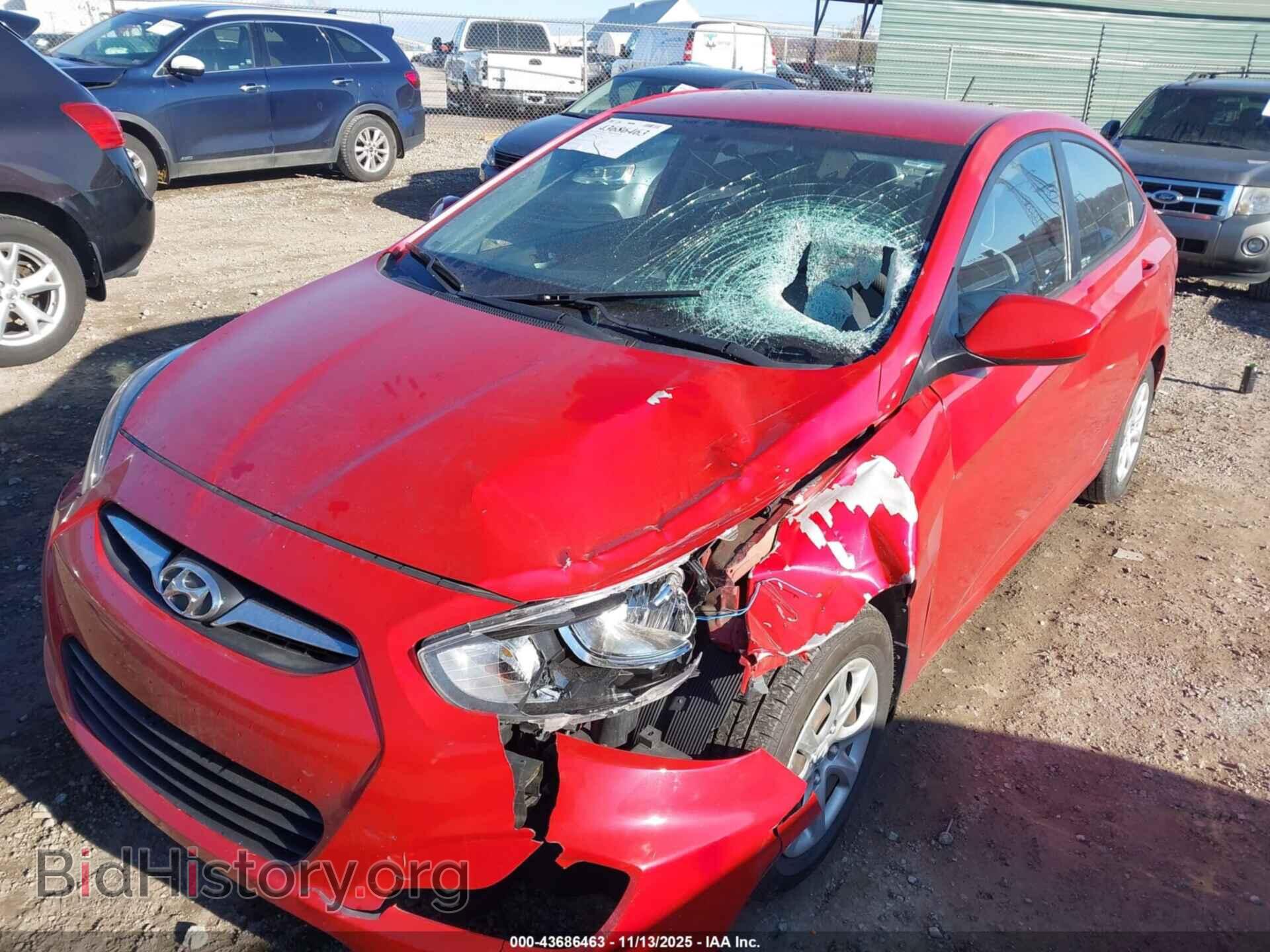 2013 HYUNDAI ACCENT - VIN: KMHCT4AE3DU516451 - Фото 6