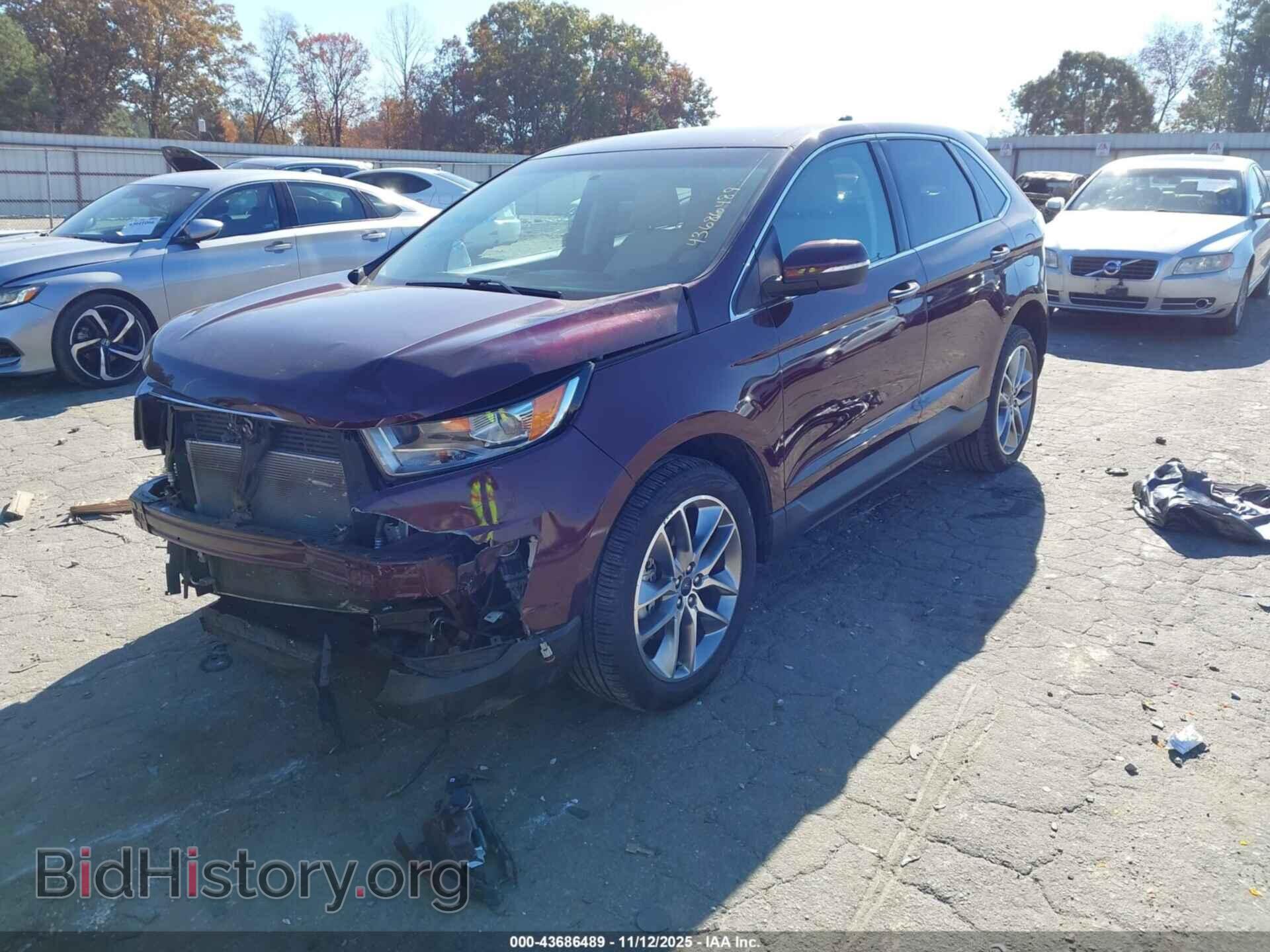 2018 FORD EDGE - VIN: 2FMPK3K82JBB56047 - Фото 2