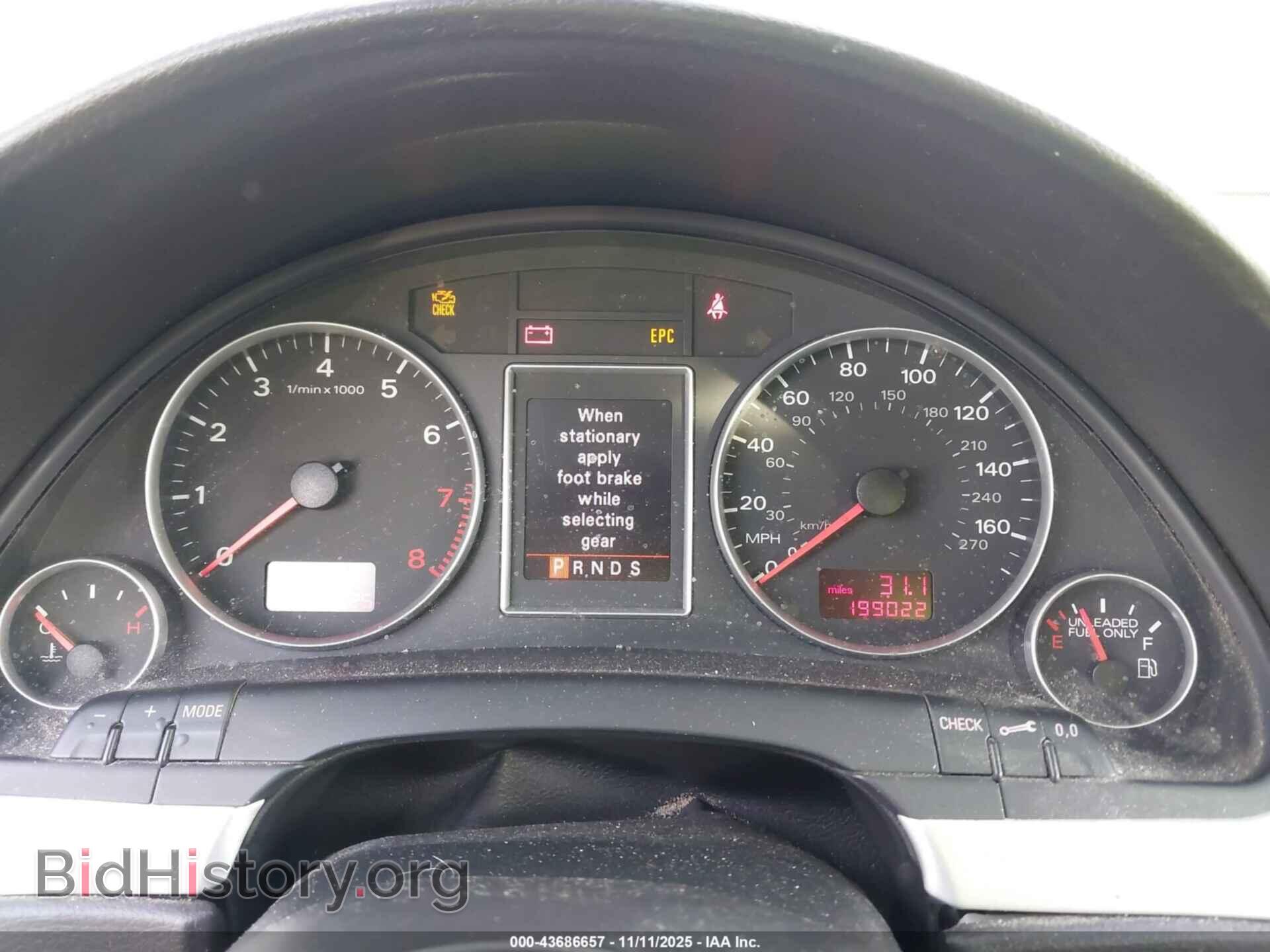 2006 AUDI A4 - VIN: WAUBF78E76A214290 - Photo 7