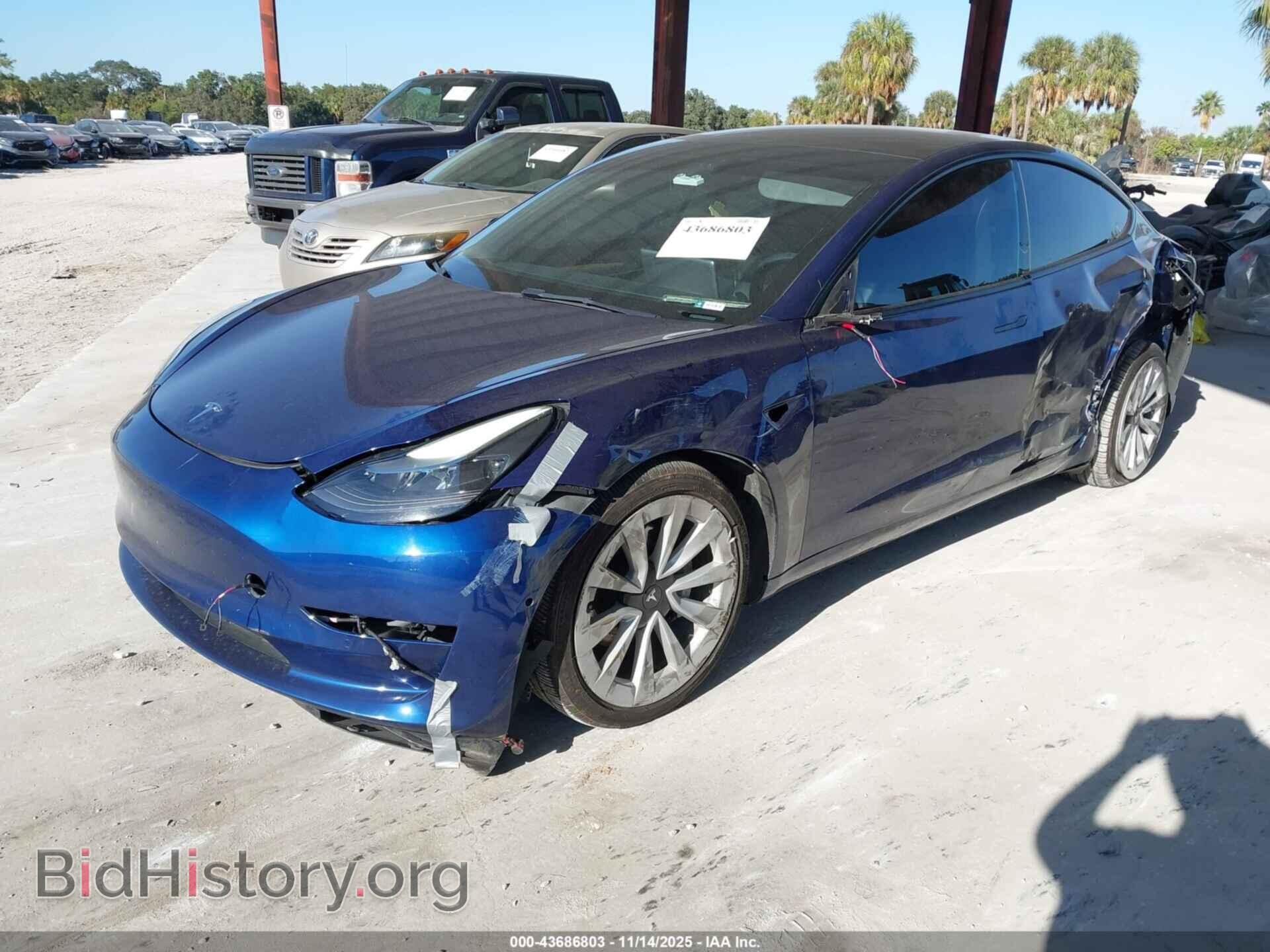 2021 TESLA MODEL 3 - VIN: 5YJ3E1EA3MF085963 - Фото 2