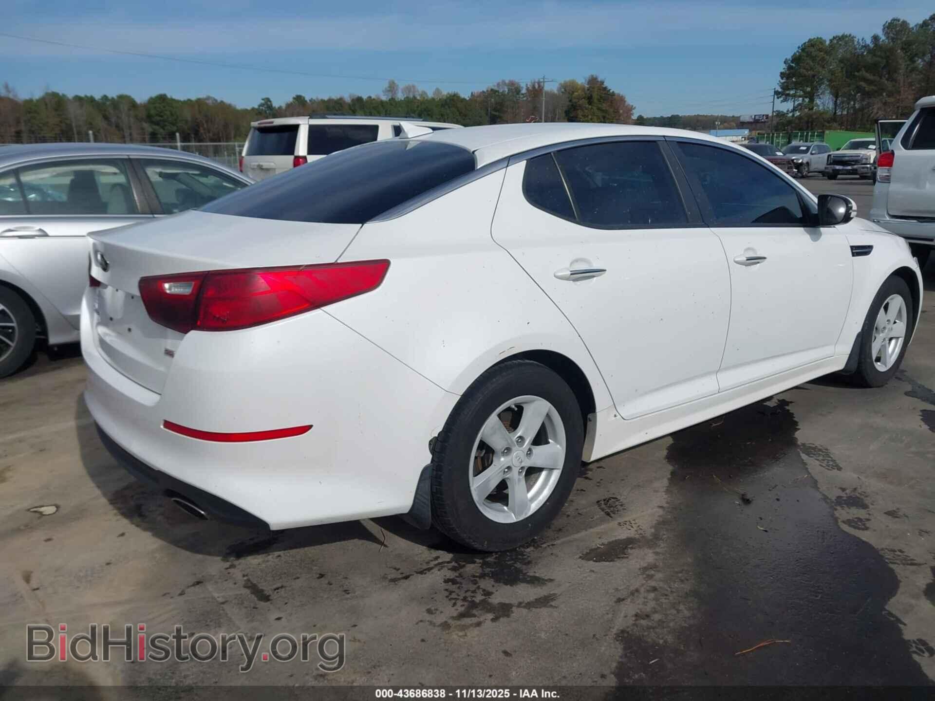 2015 KIA OPTIMA - VIN: KNAGM4A76F5542105 - Фото 4
