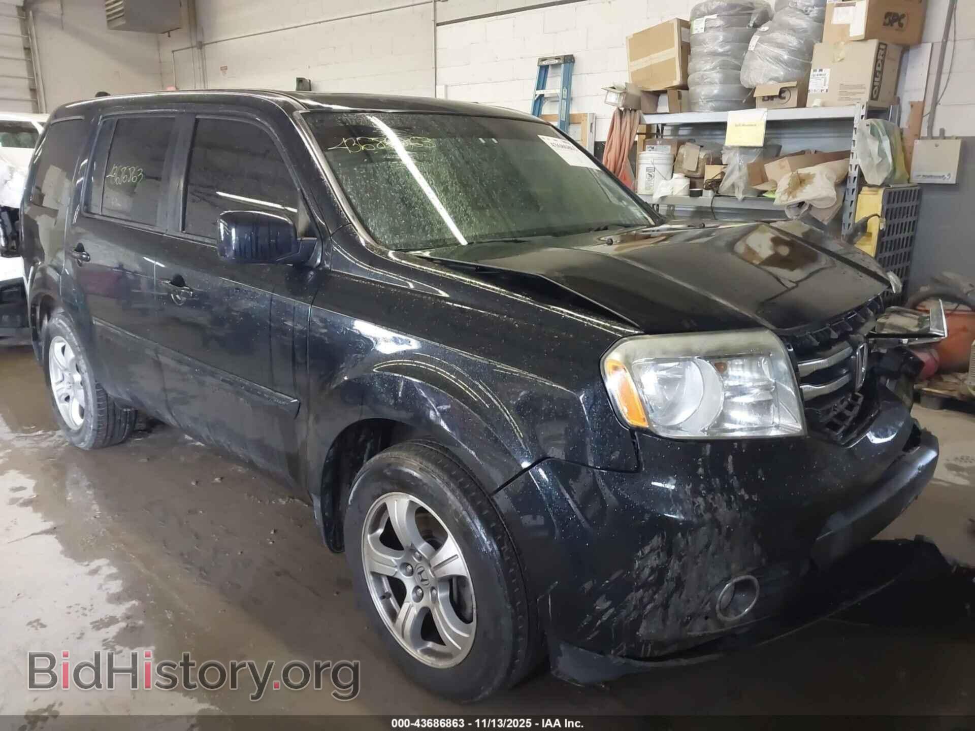 Фотография 5FNYF4H5XDB043261 - HONDA PILOT 2013