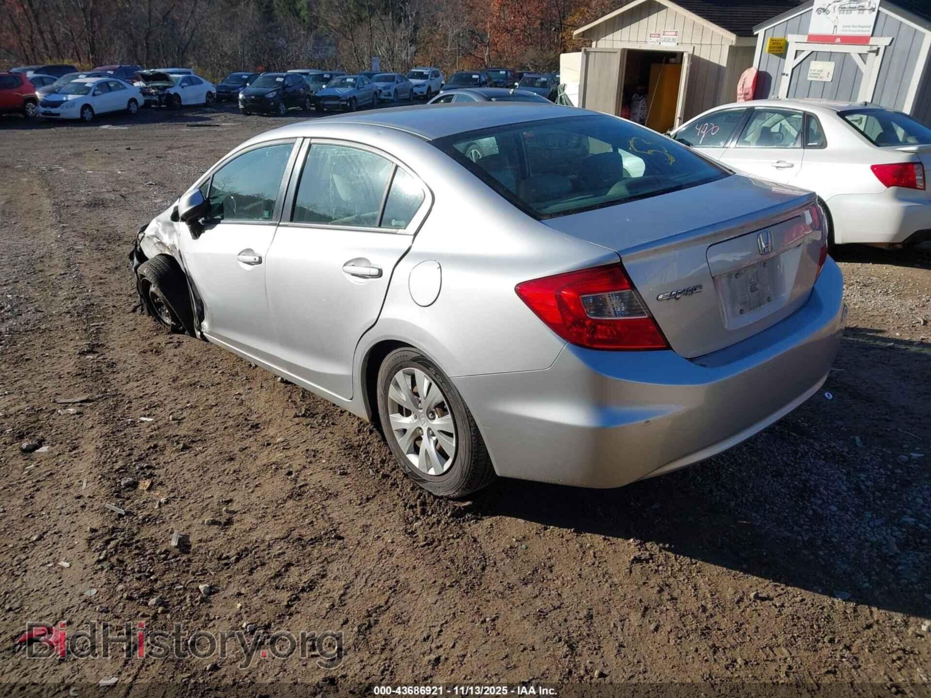 2012 HONDA CIVIC - VIN: 19XFB2E54CE005363 - Фото 3