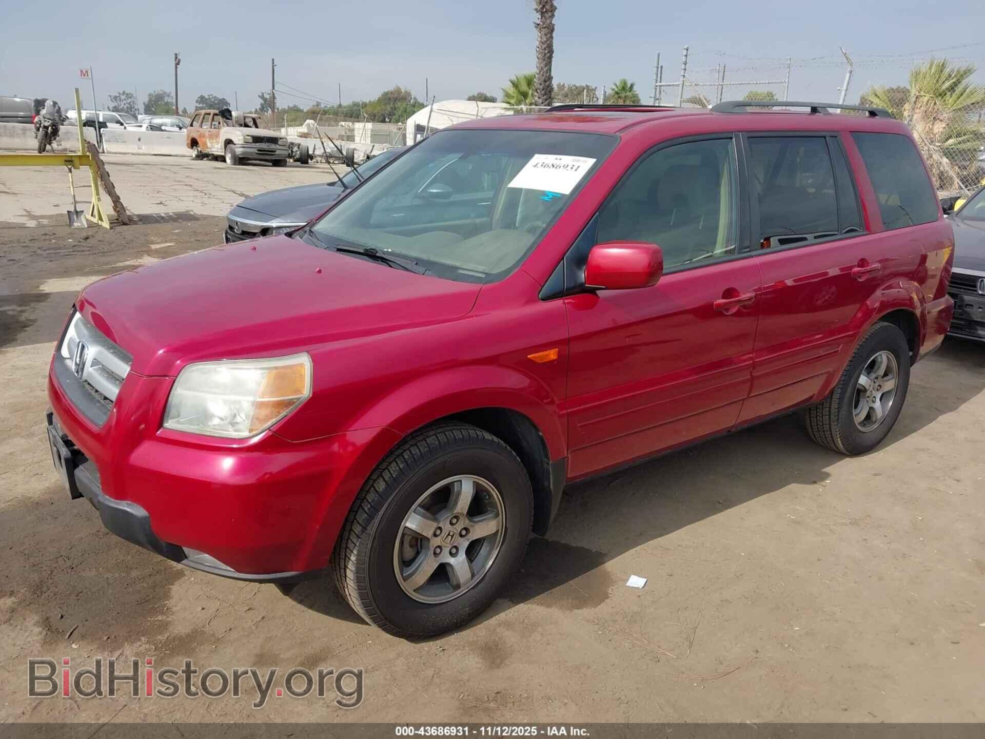 2006 HONDA PILOT - VIN: 5FNYF286X6B033863 - Фото 2
