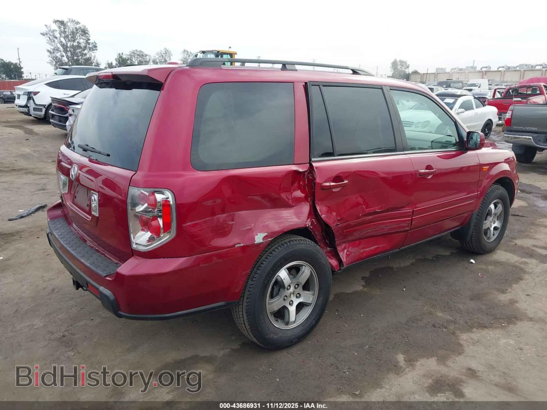 2006 HONDA PILOT - VIN: 5FNYF286X6B033863 - Фото 4