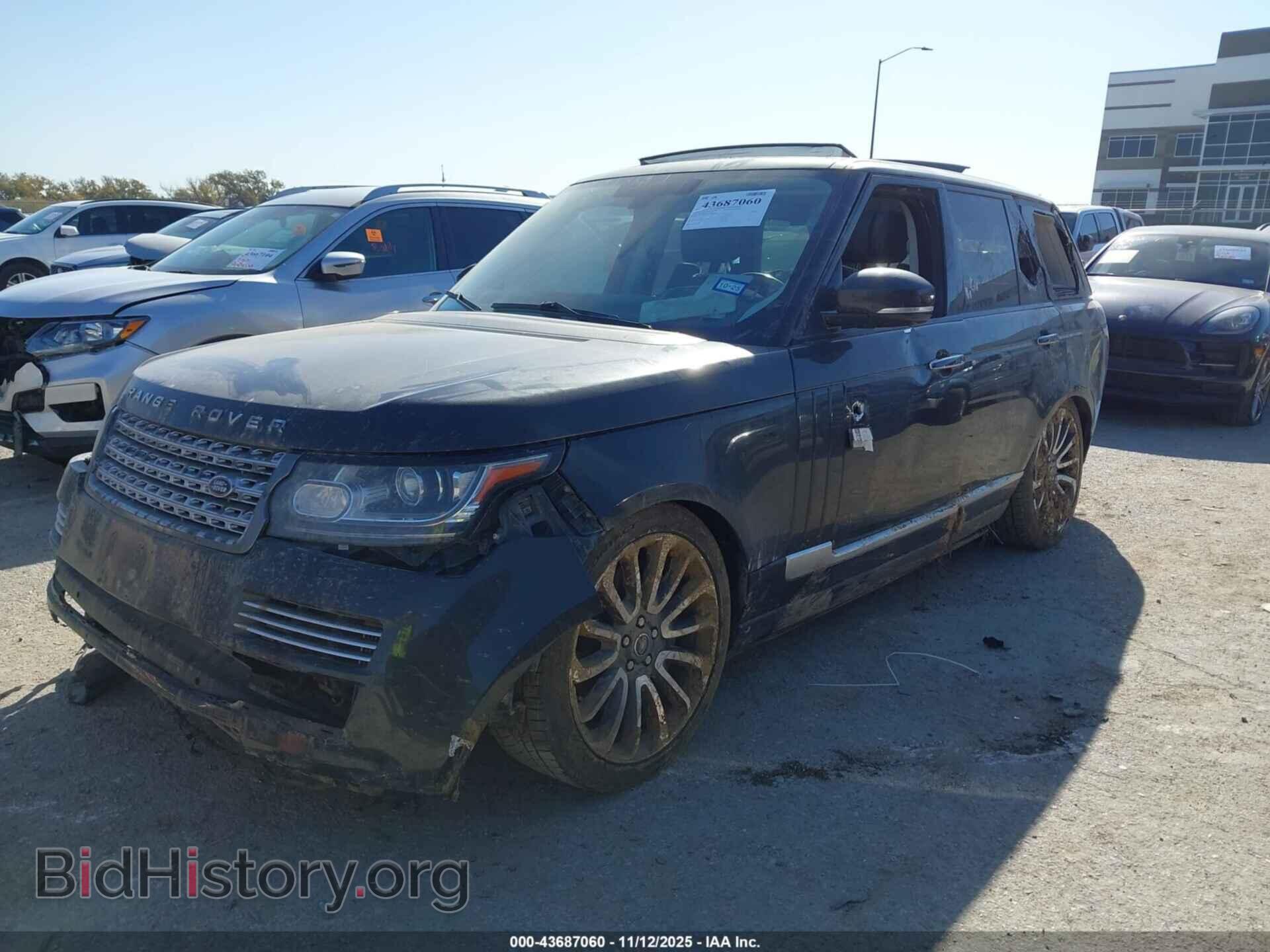 2014 LAND ROVER RANGE ROVER - VIN: SALGV2EF2EA127481 - Фото 2