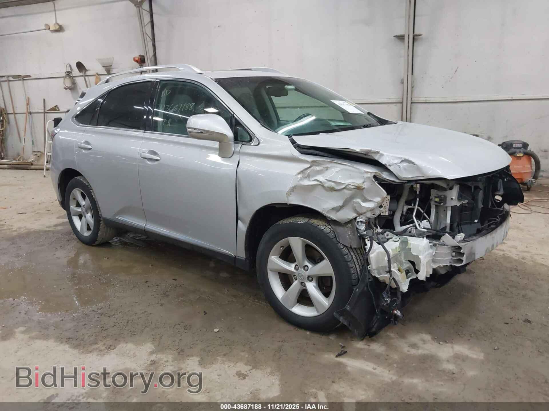Photo 2T2BK1BA7CC133116 - LEXUS RX 350 2012