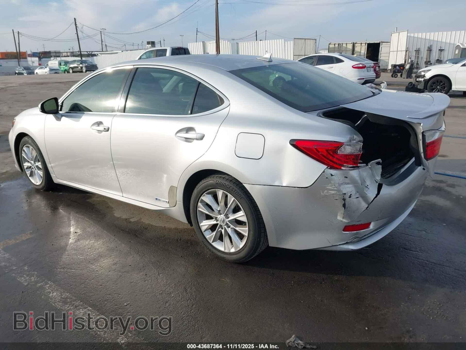 2013 LEXUS ES 300H - VIN: JTHBW1GG6D2009133 - Фото 3