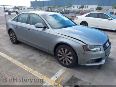 2010 Audi A4 2.0T Premium, серый — VIN WAUFFAFL5AA048859, IAAI