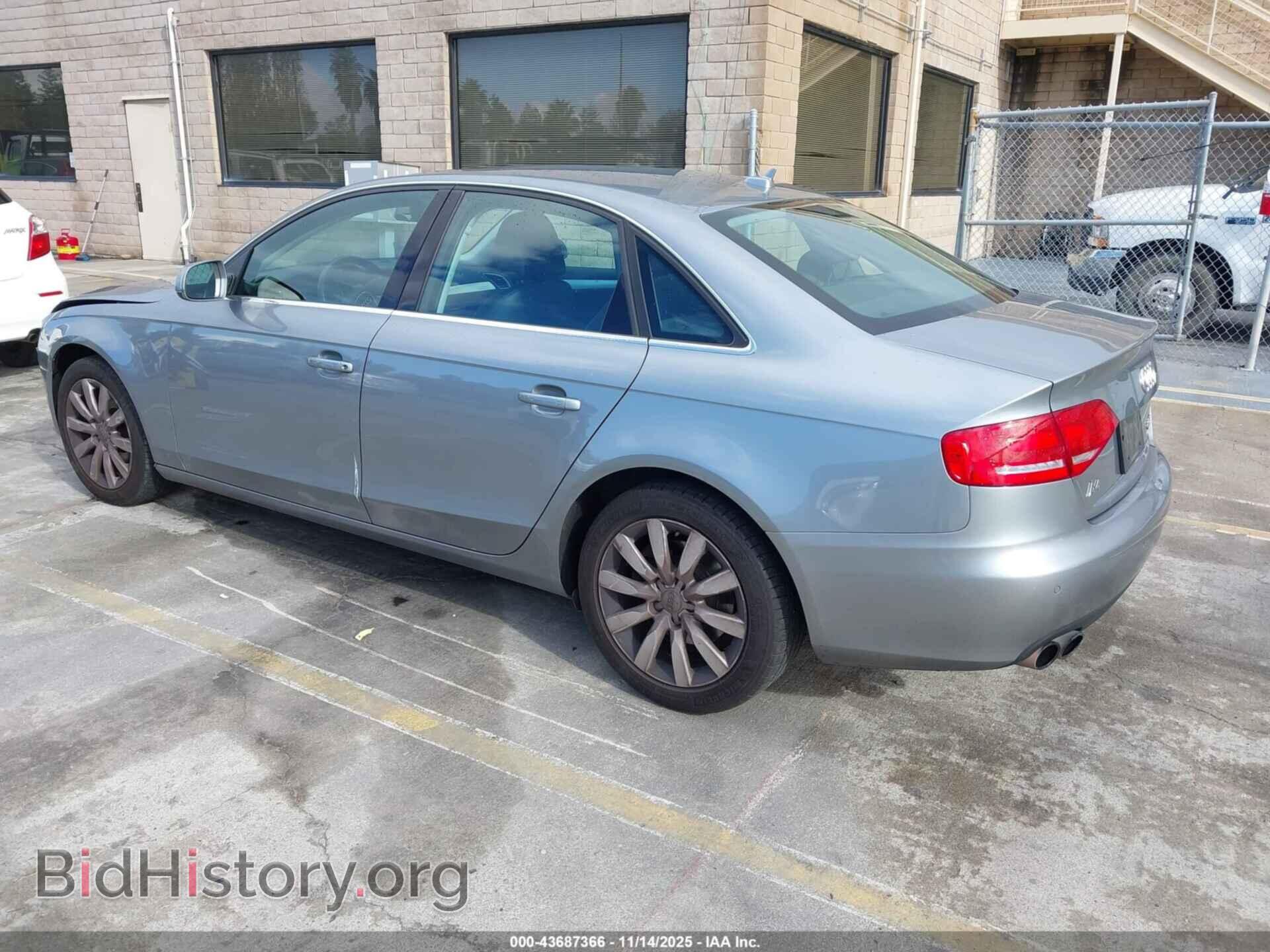2010 AUDI A4 - VIN: WAUFFAFL5AA048859 - Фото 3