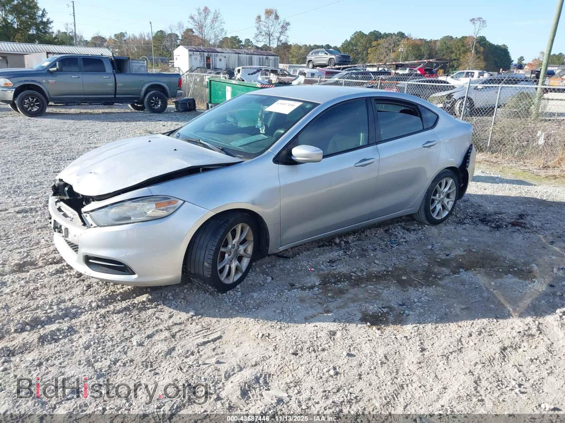 2013 DODGE DART - VIN: 1C3CDFBA4DD123393 - Фото 2