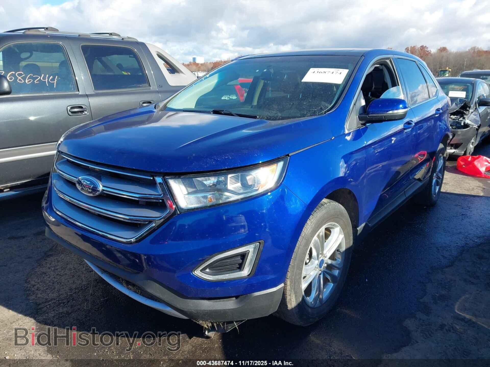 2015 FORD EDGE - VIN: 2FMTK3J91FBB26537 - Фото 2
