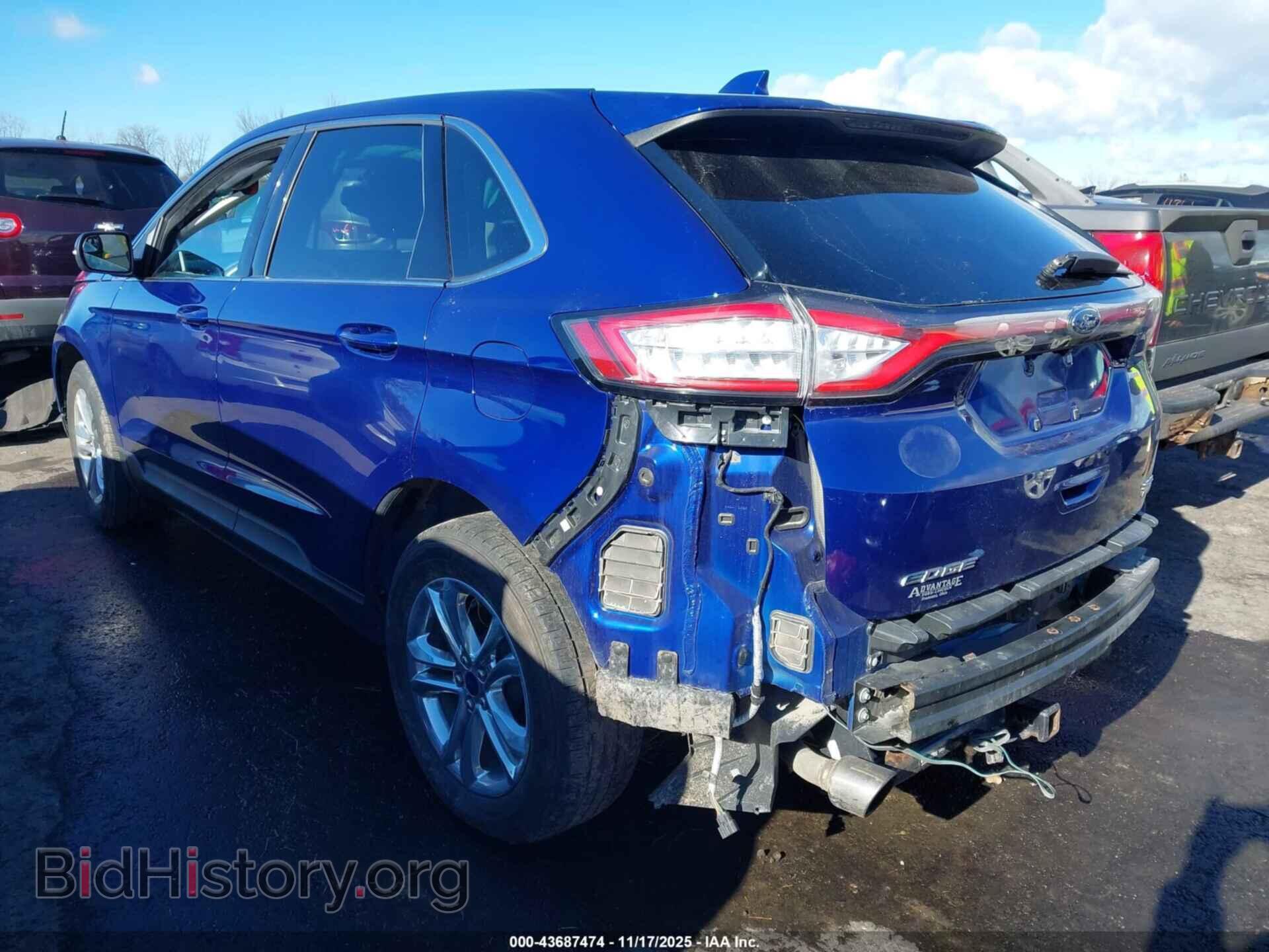 2015 FORD EDGE - VIN: 2FMTK3J91FBB26537 - Фото 3