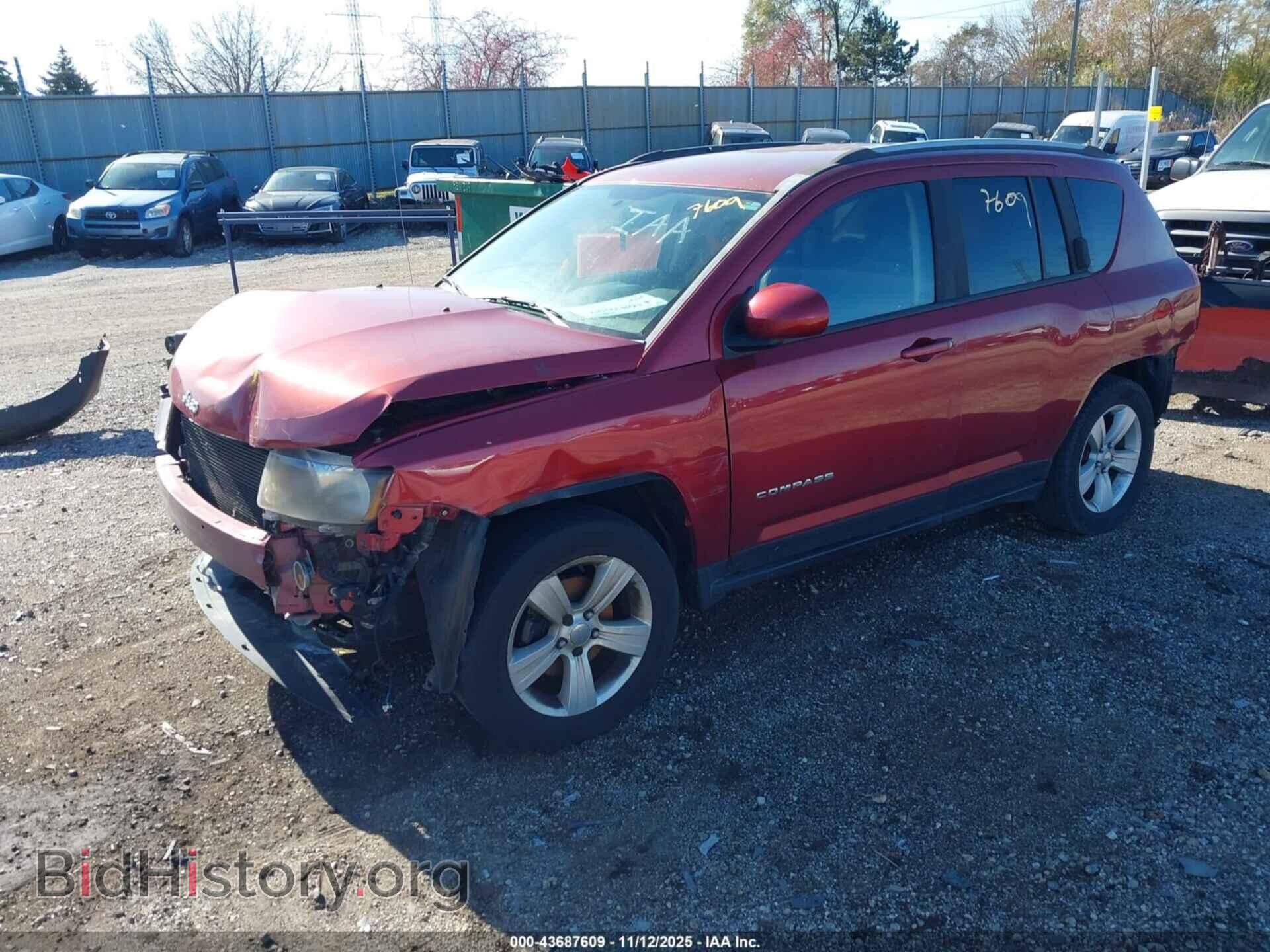 2016 JEEP COMPASS - VIN: 1C4NJCEB7GD599951 - Фото 2
