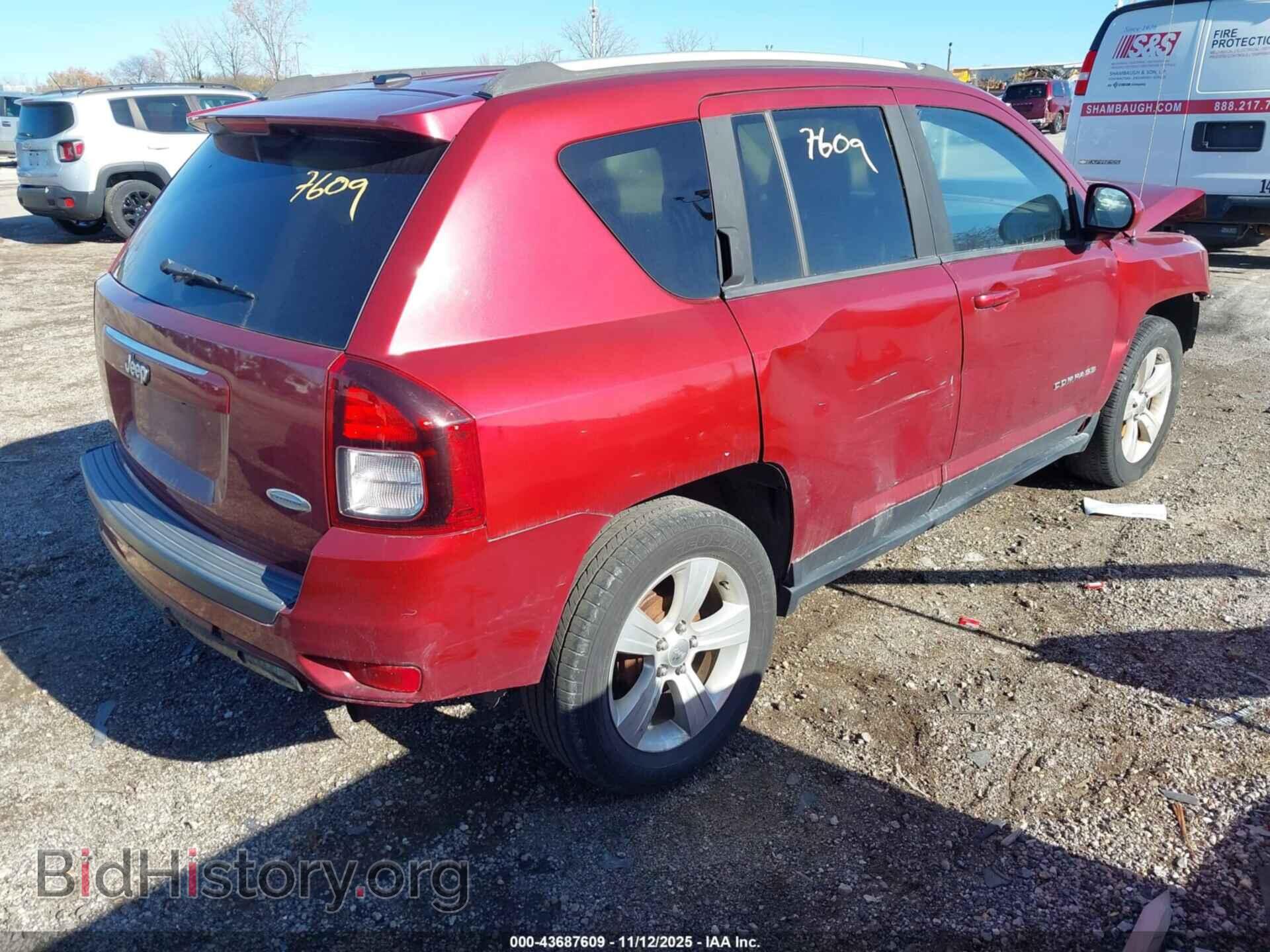 2016 JEEP COMPASS - VIN: 1C4NJCEB7GD599951 - Фото 4