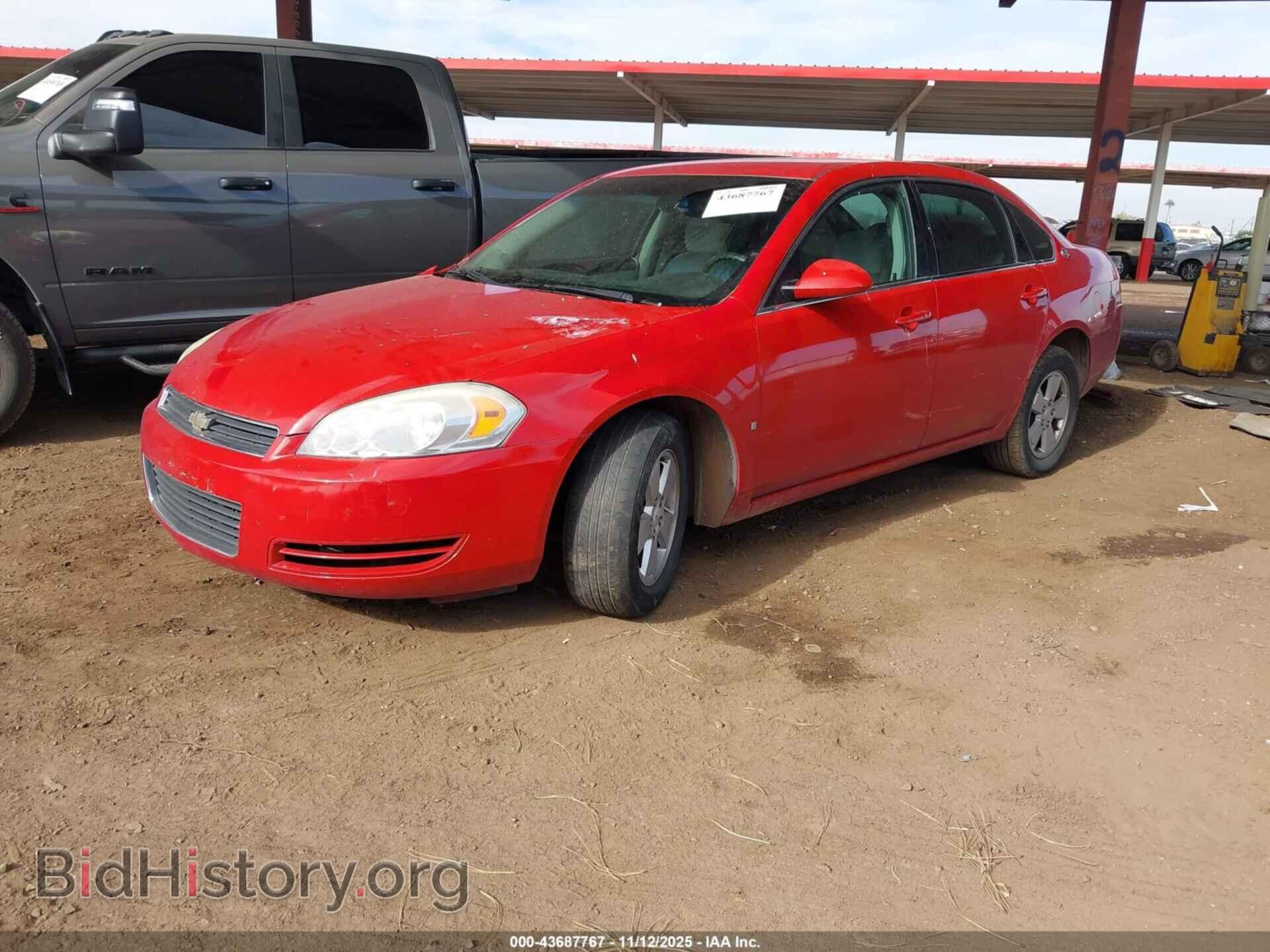 2008 CHEVROLET IMPALA - VIN: 2G1WT55K589116264 - Фото 2