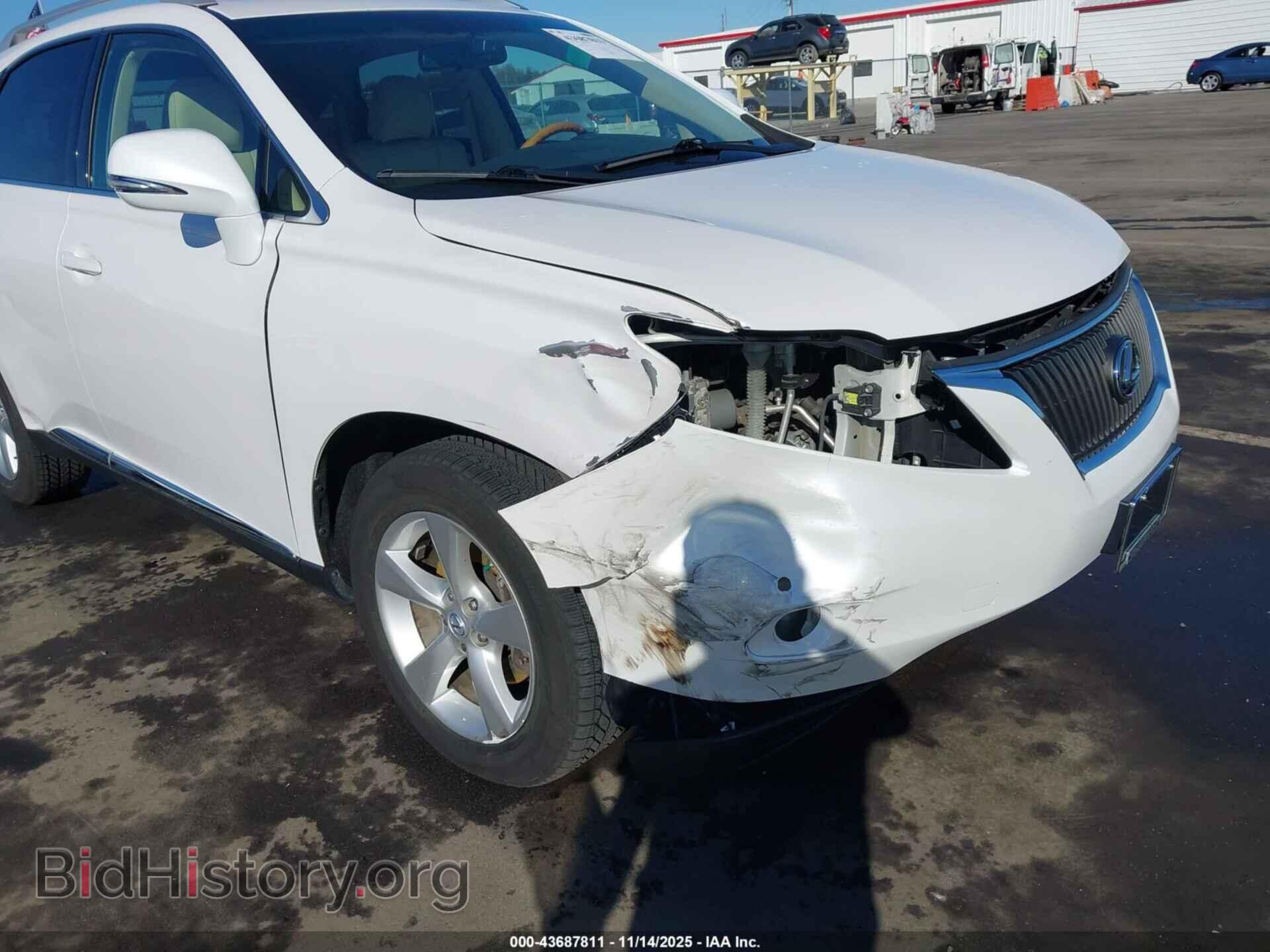 2011 LEXUS RX 350 - VIN: 2T2BK1BA2BC105772 - Фото 6
