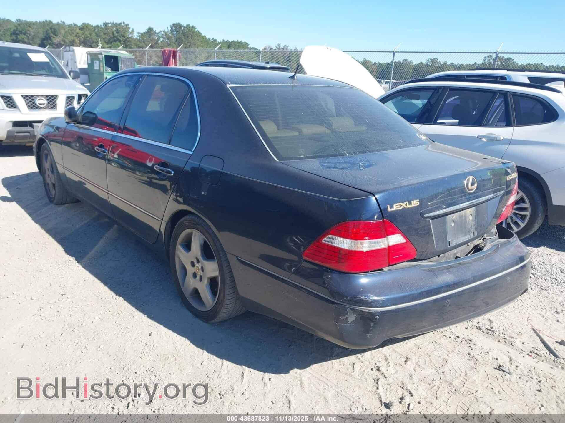 2006 LEXUS LS 430 - VIN: JTHBN36F265033227 - Фото 3
