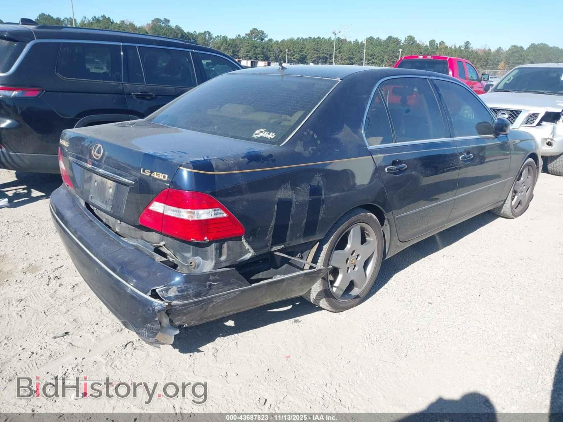 2006 LEXUS LS 430 - VIN: JTHBN36F265033227 - Фото 4