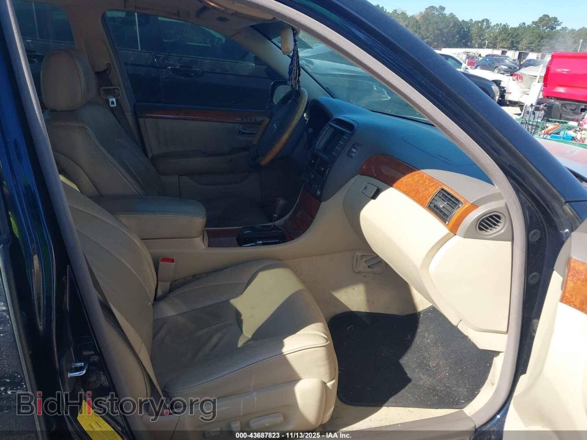2006 LEXUS LS 430 - VIN: JTHBN36F265033227 - Фото 5