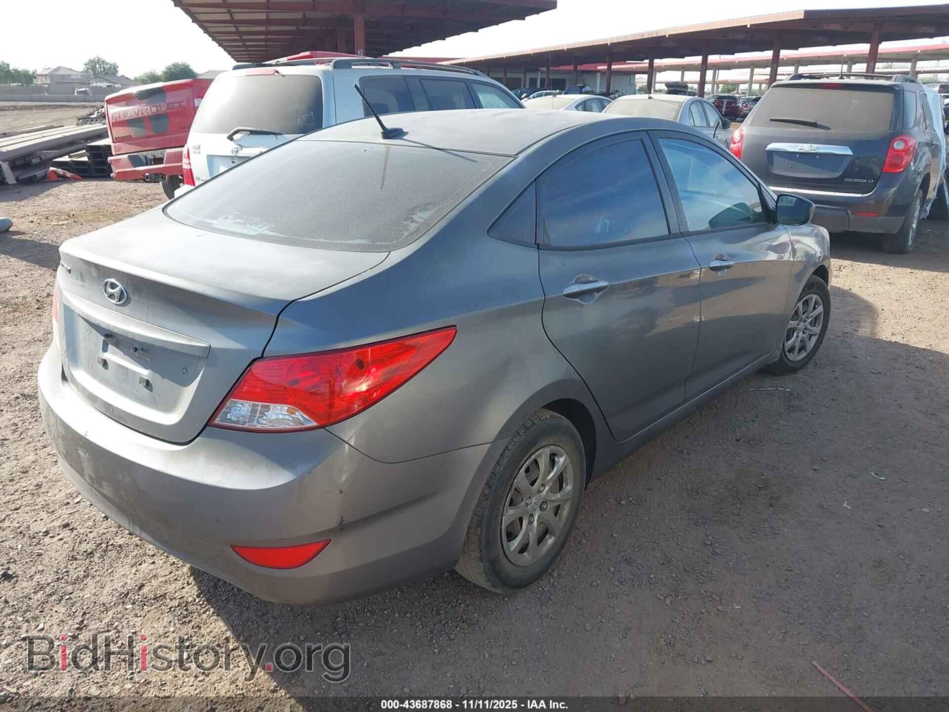 2014 HYUNDAI ACCENT - VIN: KMHCT4AE7EU759441 - Photo 4