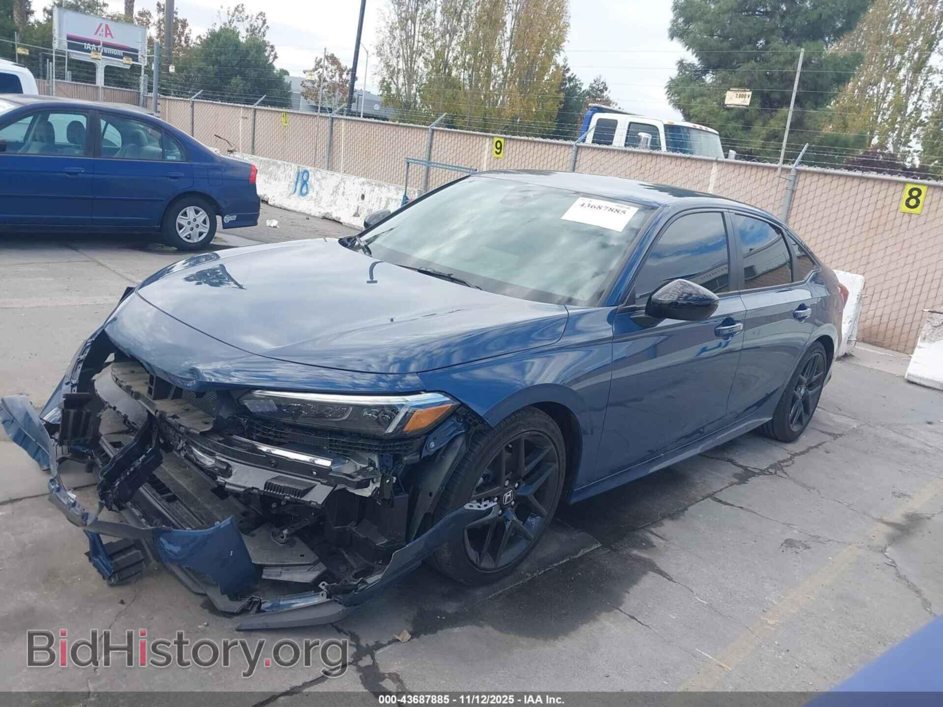 2025 HONDA CIVIC - VIN: 2HGFE2F5XSH582425 - Фото 2