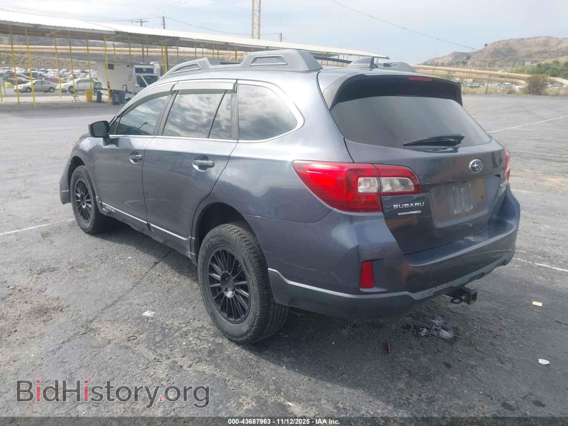 2017 SUBARU OUTBACK - VIN: 4S4BSACC3H3404348 - Фото 3