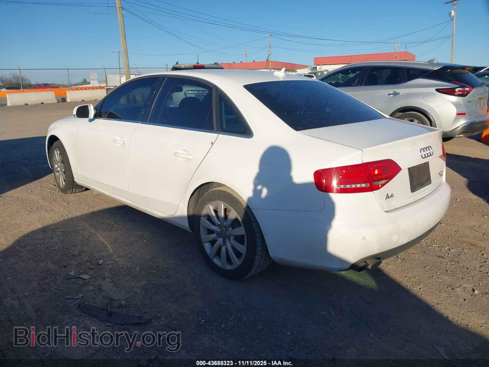 2011 AUDI A4 - VIN: WAUFFAFL9BN019357 - Photo 3