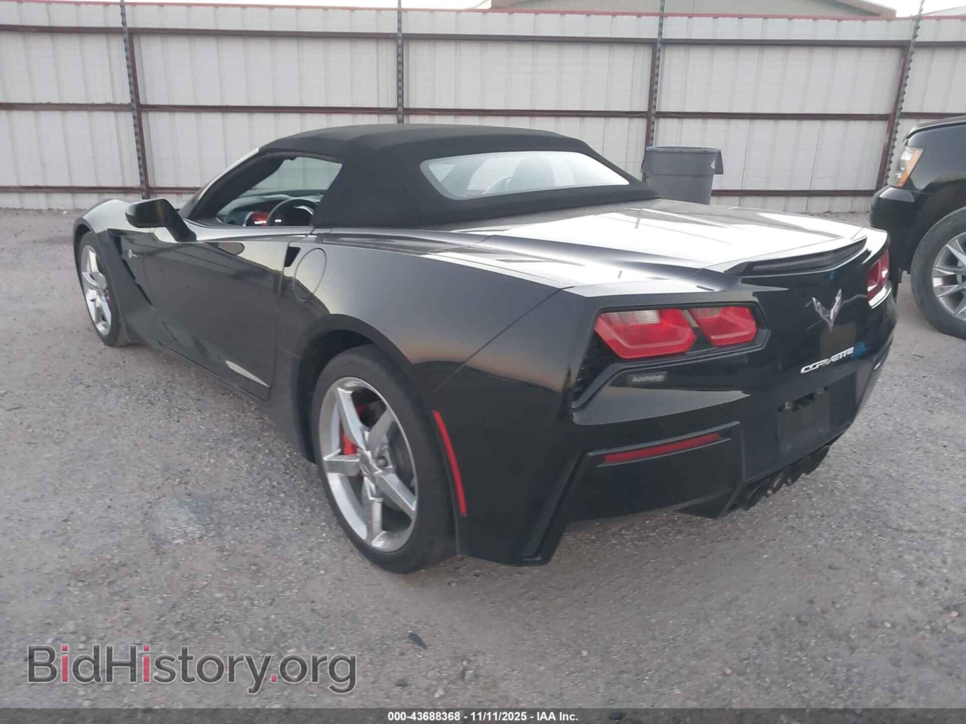 2014 CHEVROLET CORVETTE STINGRAY - VIN: 1G1YD3D71E5114060 - Фото 3