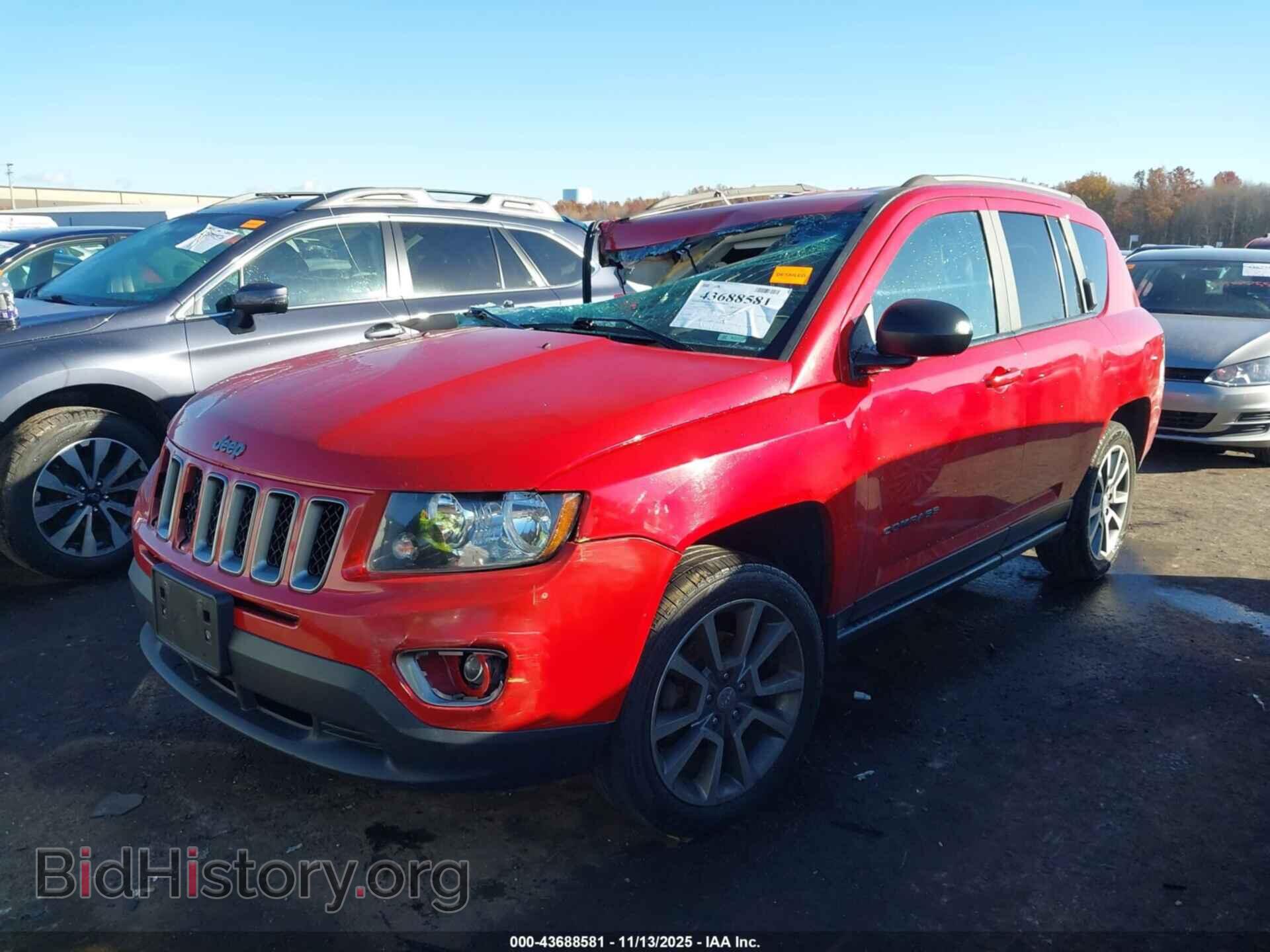 2017 JEEP COMPASS - VIN: 1C4NJCBA4HD184972 - Фото 2